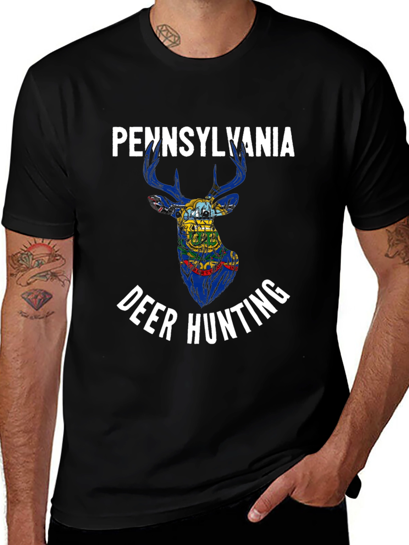 Pennsylvania Deer Hunting Graphic Tee