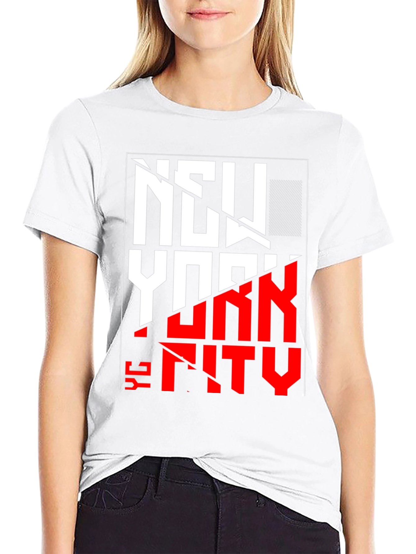 New York City Graphic Tee - Black