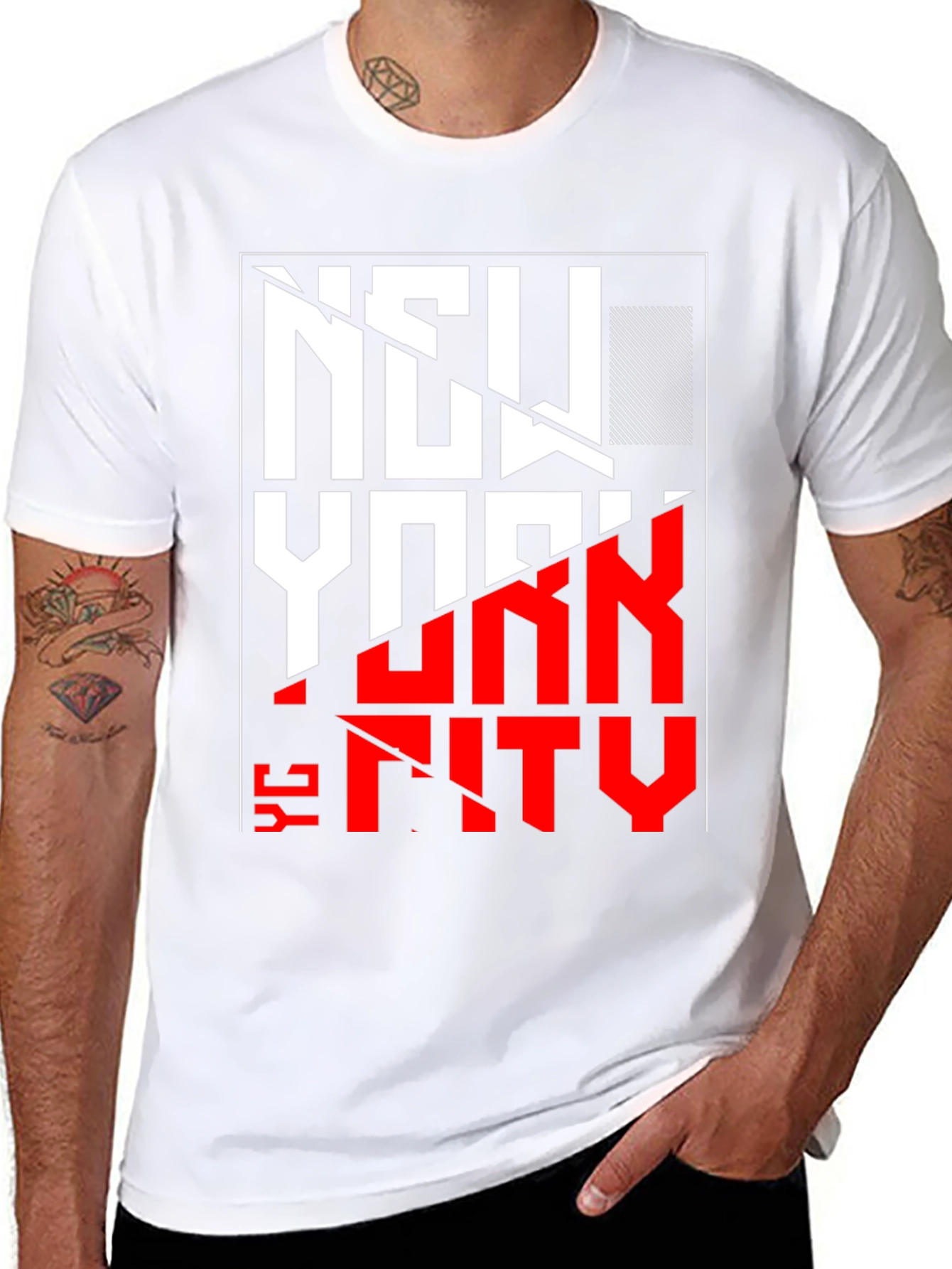New York City Graphic Tee - Black