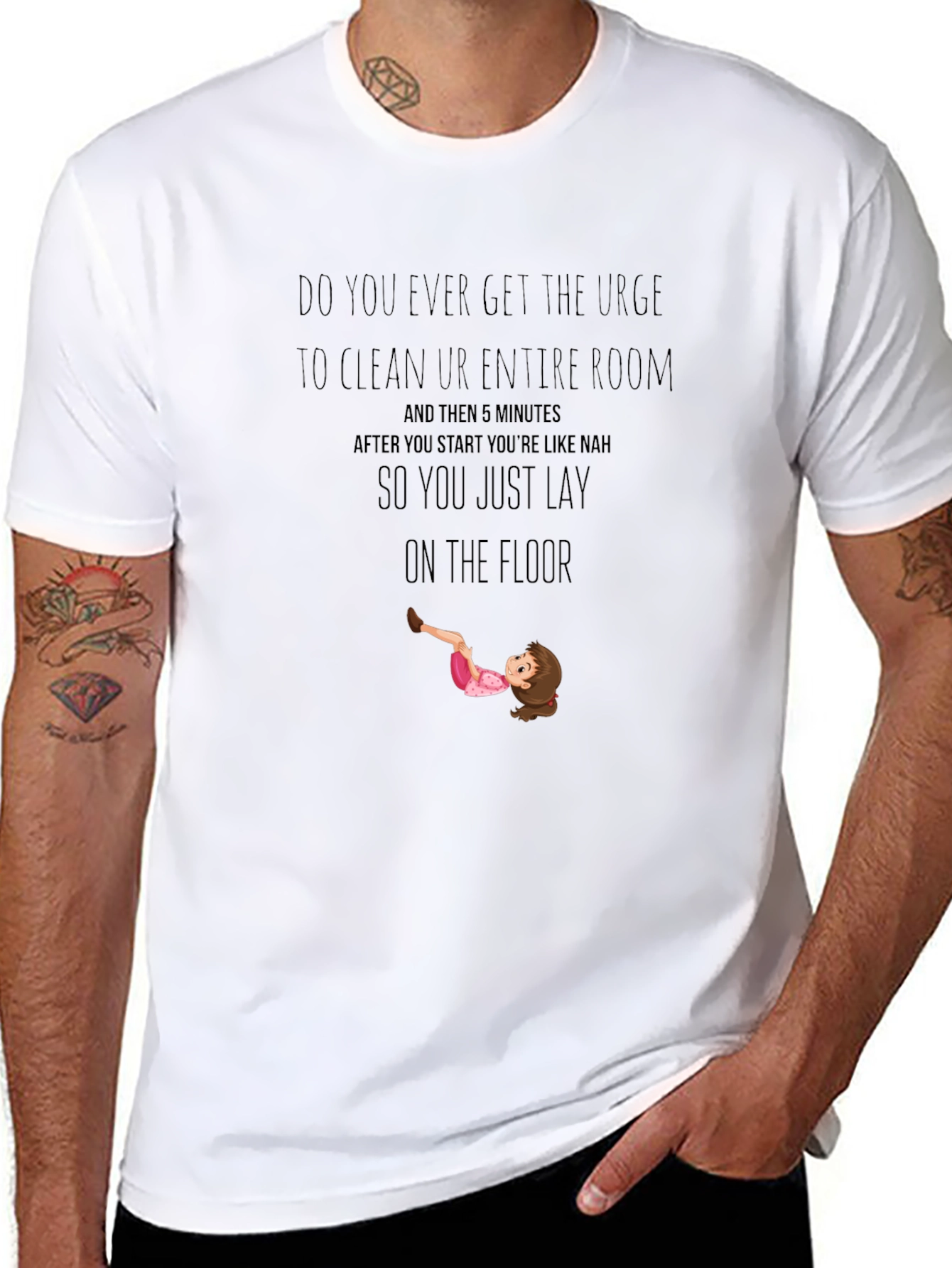 Funny Cleaning Urge T-Shirt