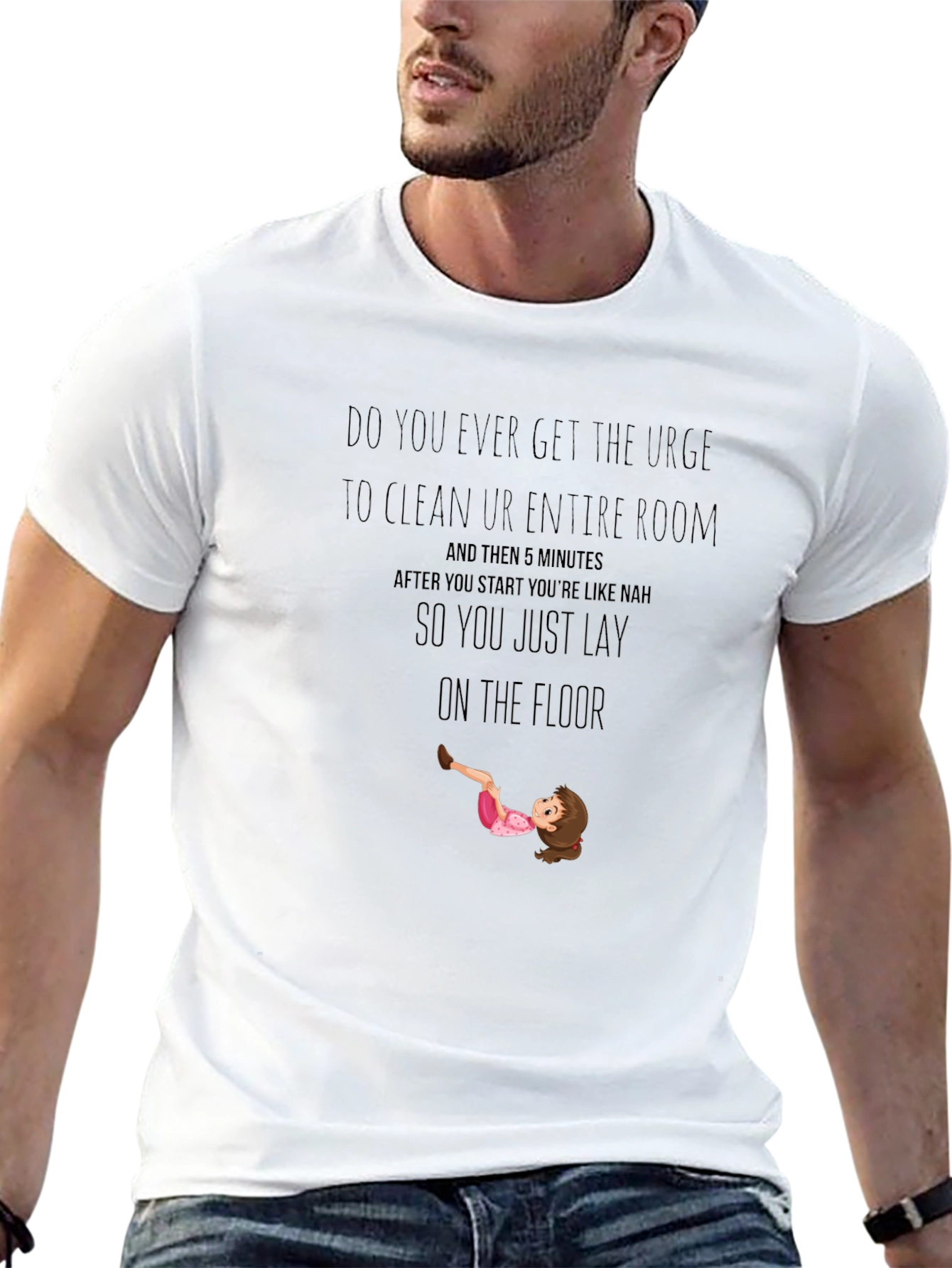 Funny Cleaning Urge T-Shirt