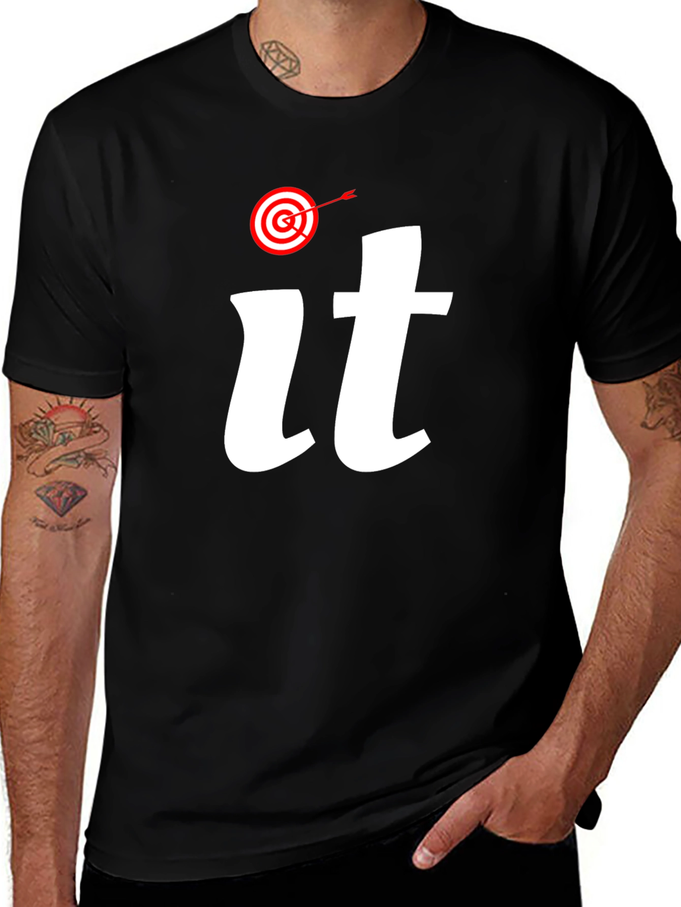 Target IT T-Shirt - Funny Graphic Tee
