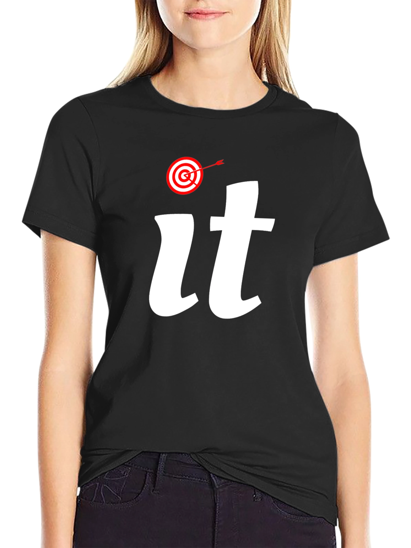 Target IT T-Shirt - Funny Graphic Tee