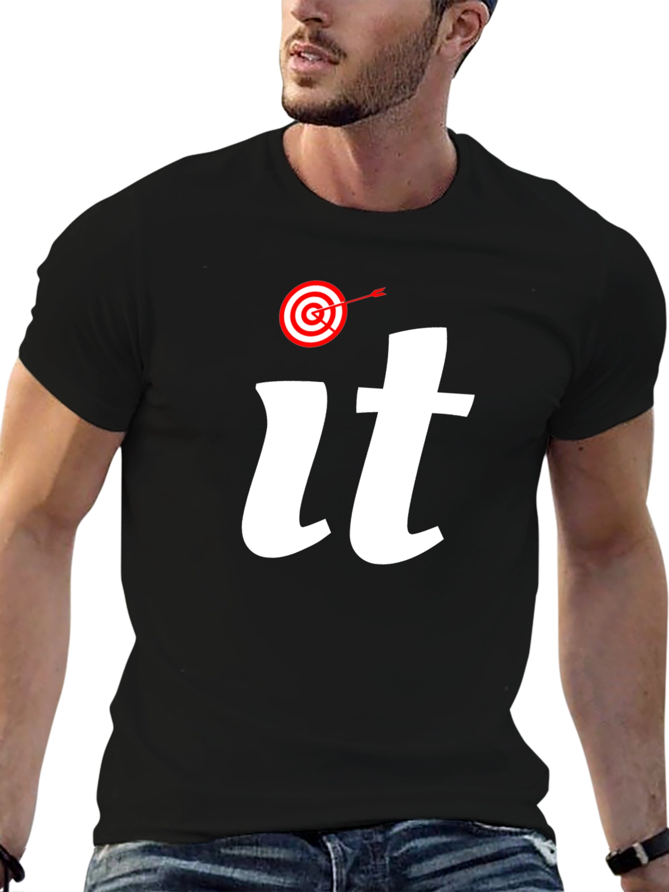 Target IT T-Shirt - Funny Graphic Tee