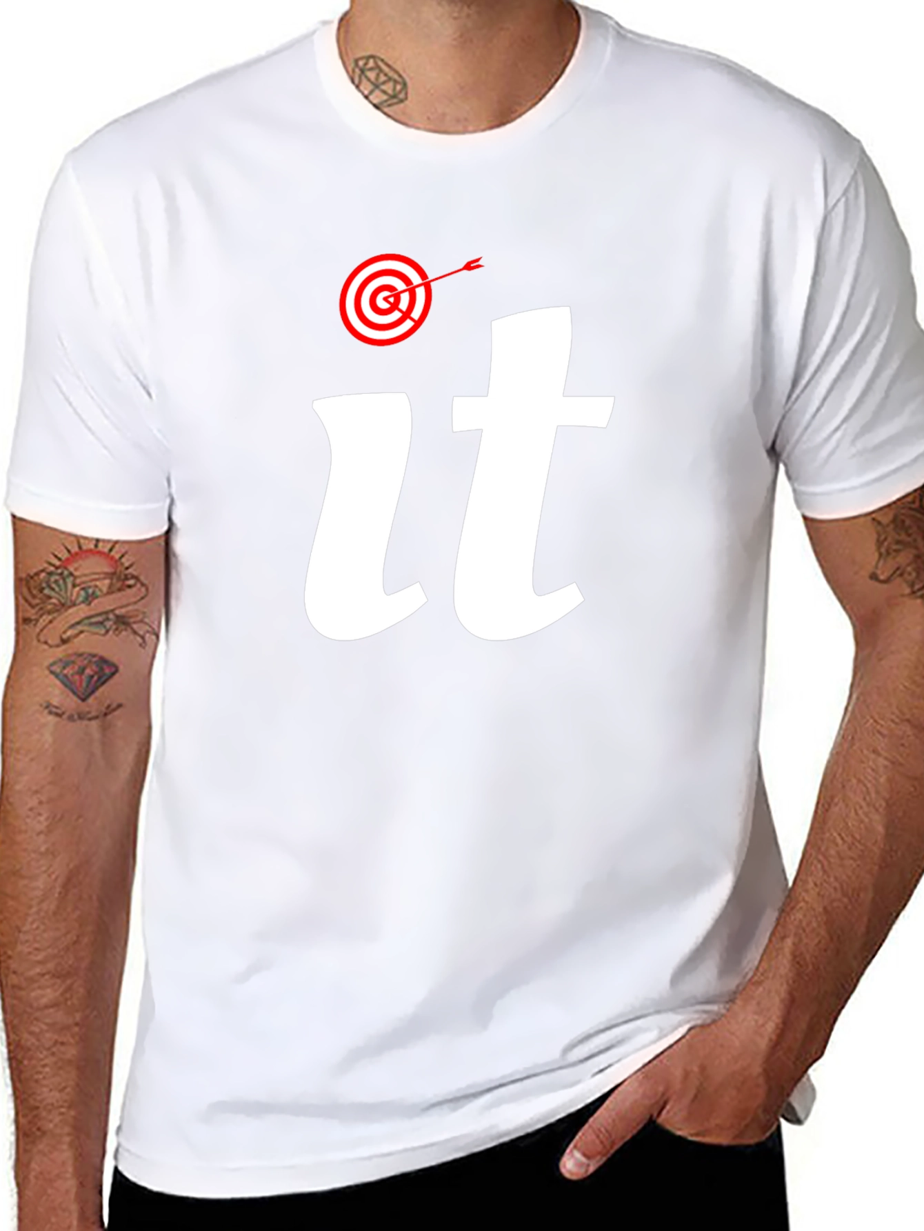 Target IT T-Shirt - Funny Graphic Tee