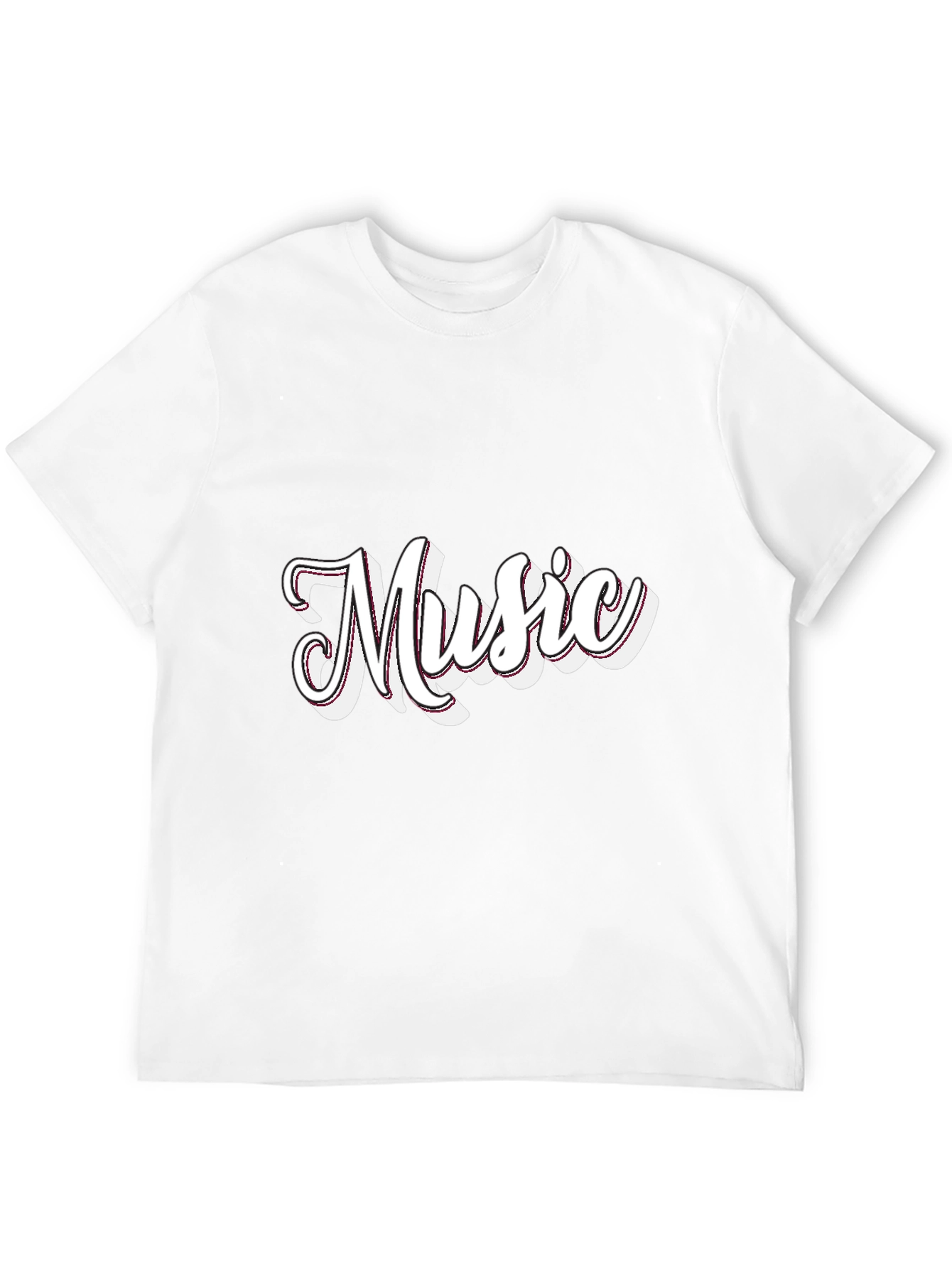 Music Graphic Black T-Shirt
