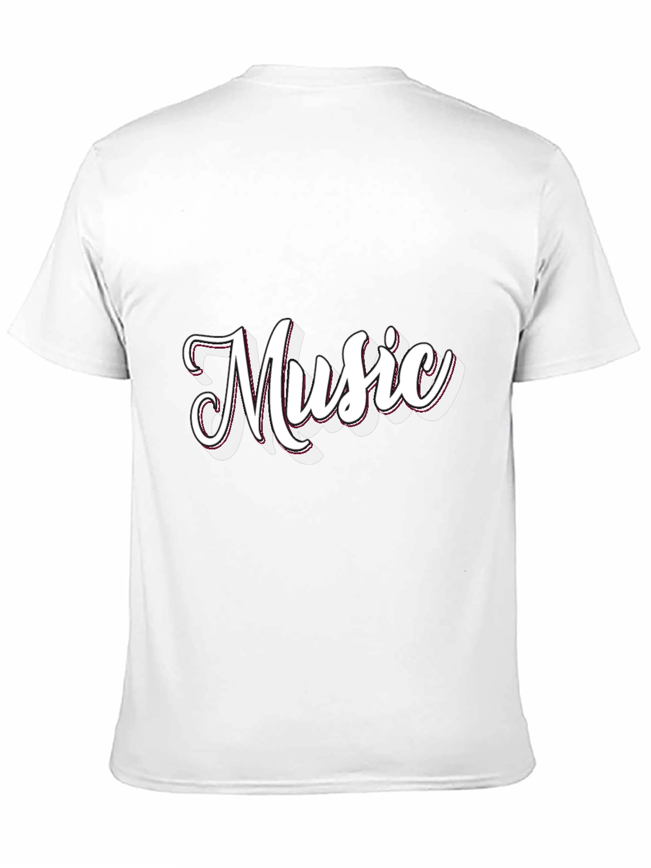 Music Graphic Black T-Shirt