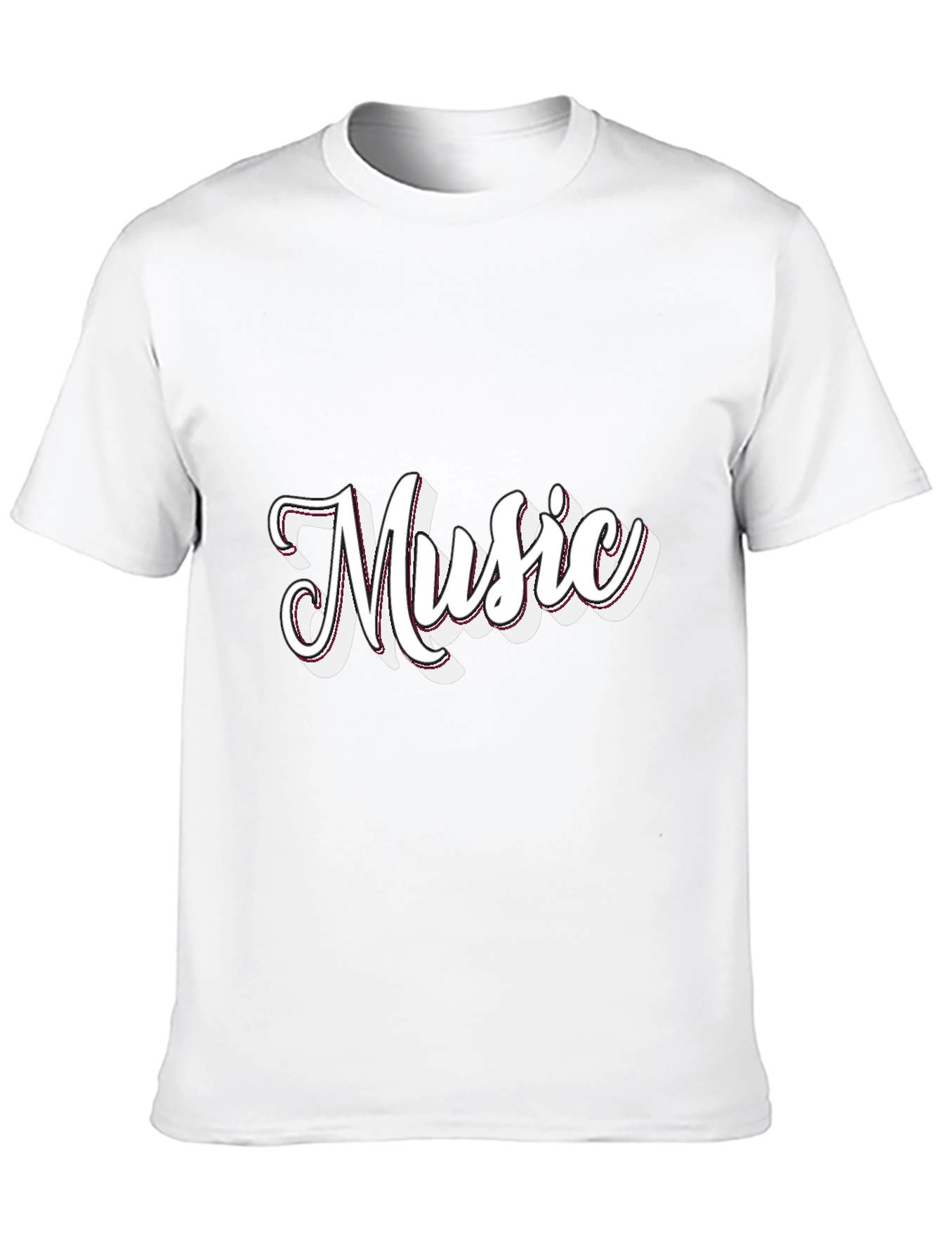 Music Graphic Black T-Shirt
