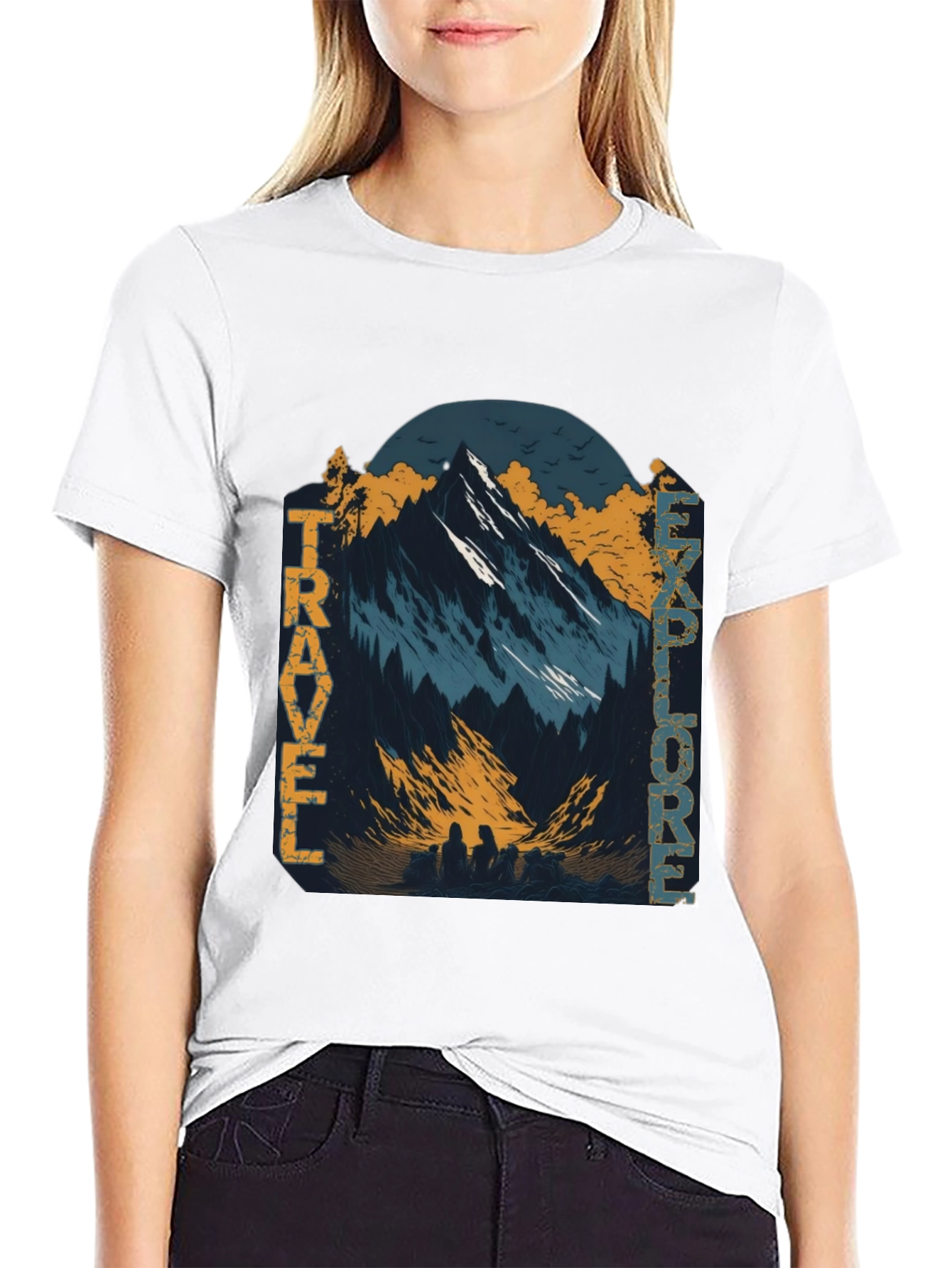 Travel & Explore Graphic T-Shirt