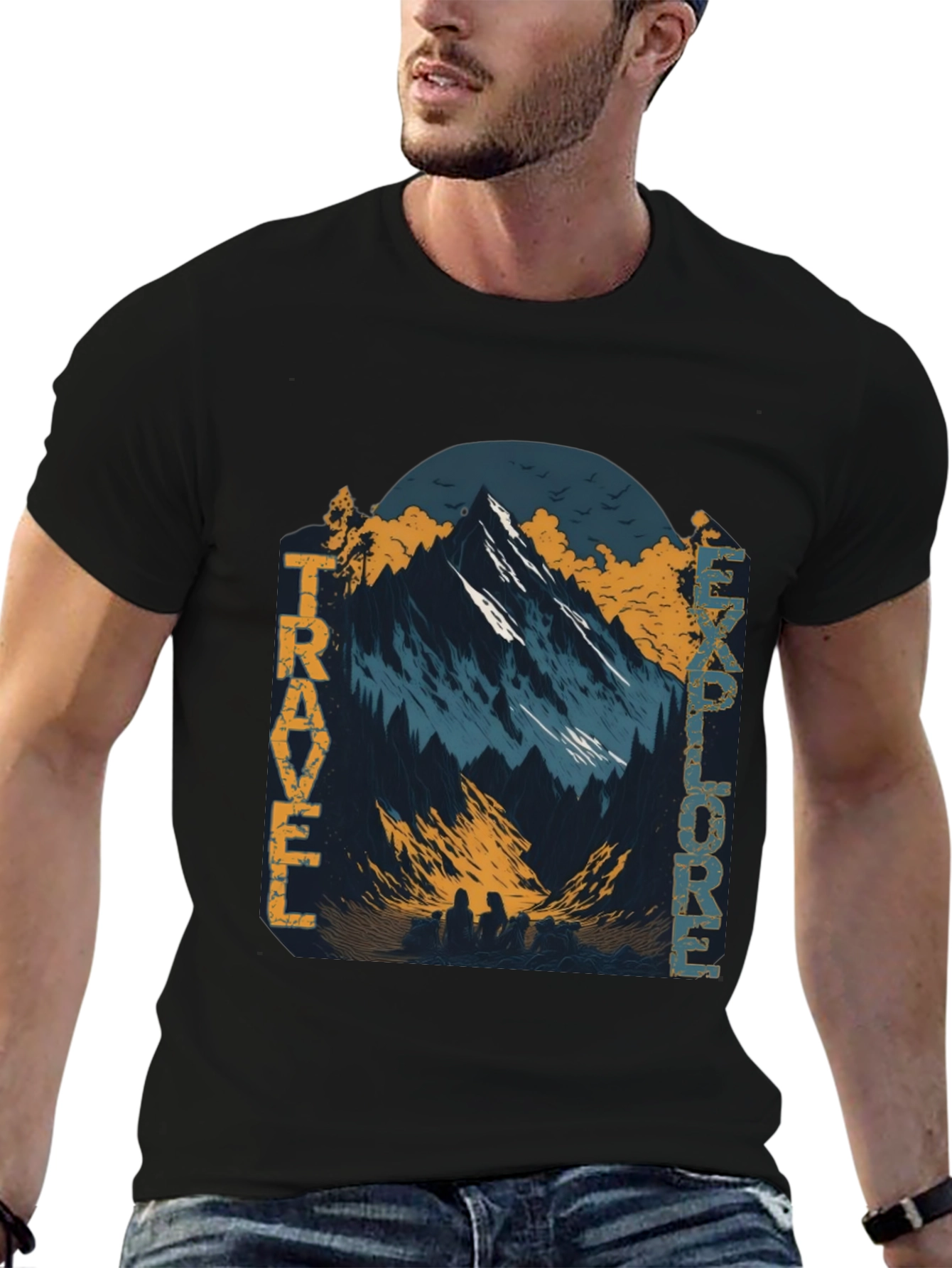 Travel & Explore Graphic T-Shirt