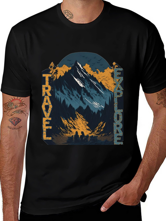 Travel & Explore Graphic T-Shirt
