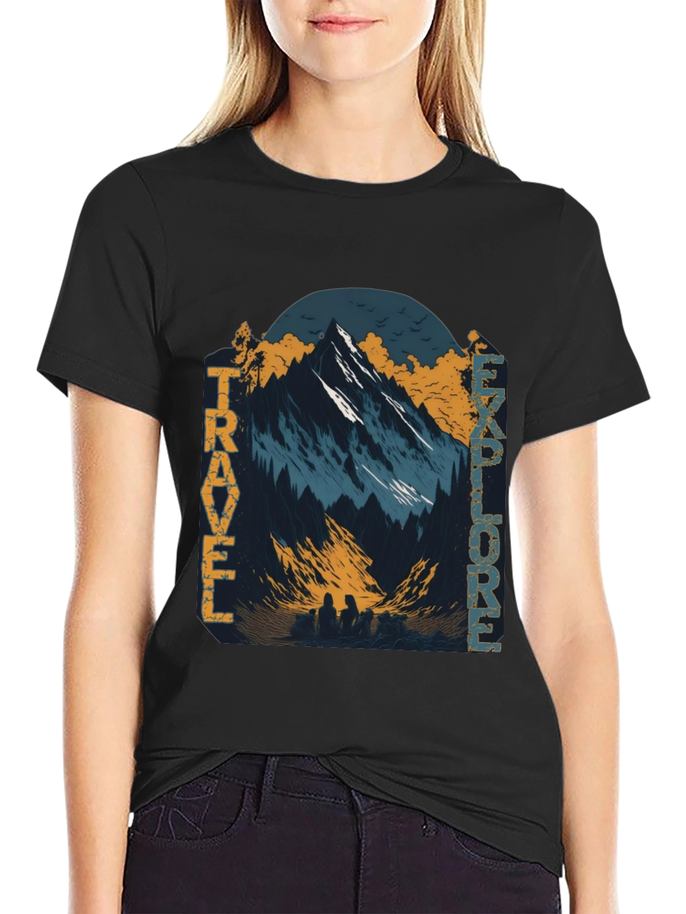 Travel & Explore Graphic T-Shirt