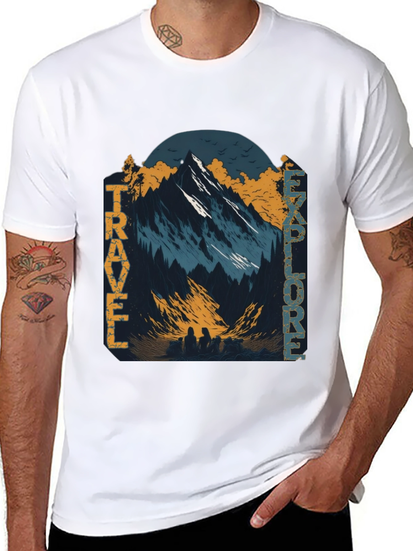 Travel & Explore Graphic T-Shirt