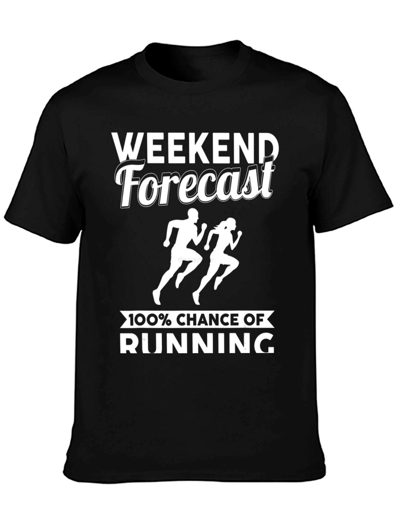 Weekend Running Forecast T-Shirt
