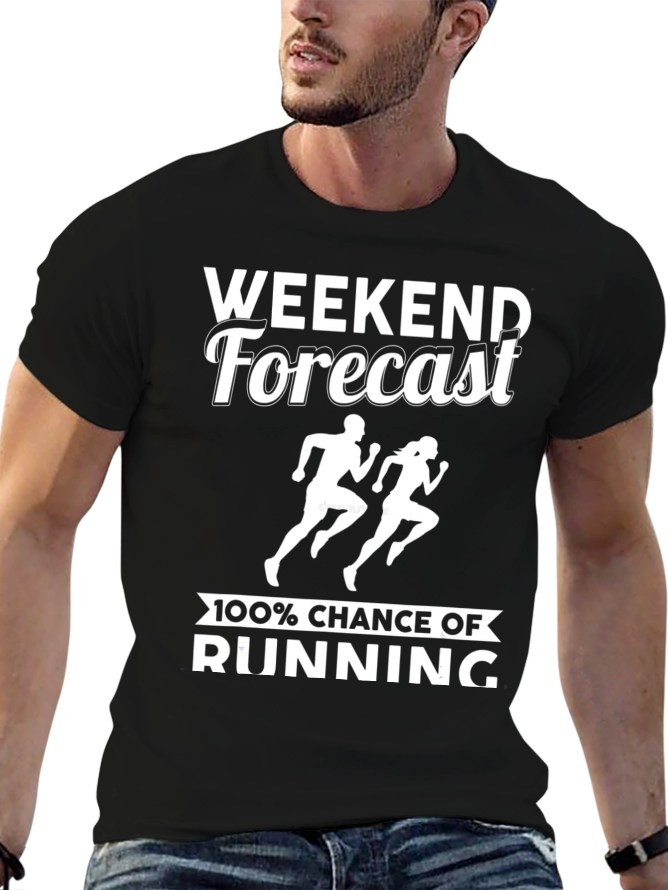 Weekend Running Forecast T-Shirt
