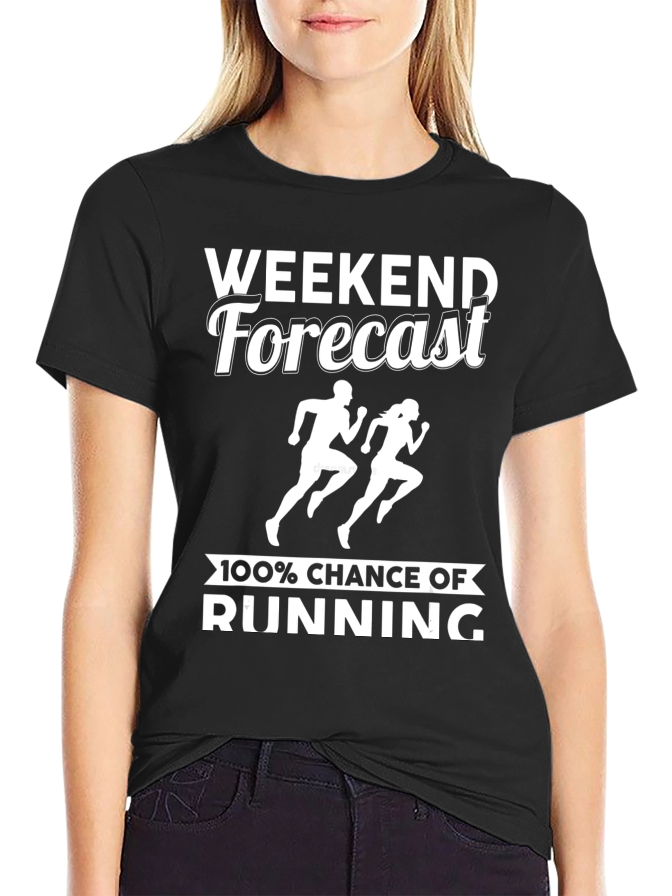Weekend Running Forecast T-Shirt