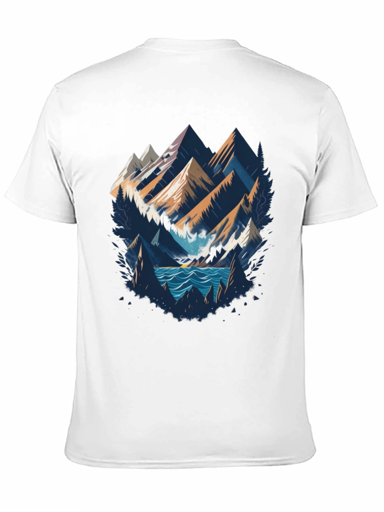 Mountainscape Graphic Tee - Adventure Awaits