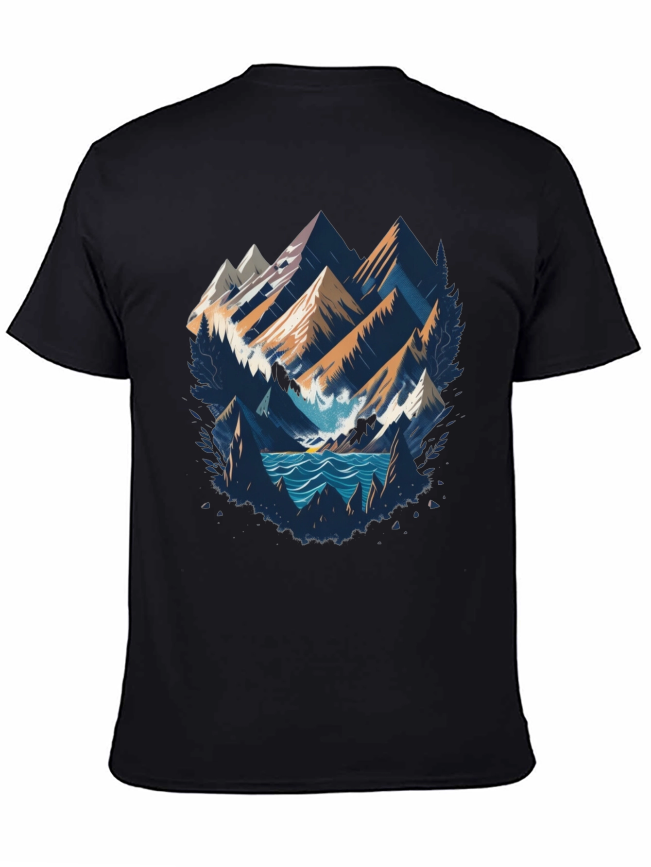 Mountainscape Graphic Tee - Adventure Awaits