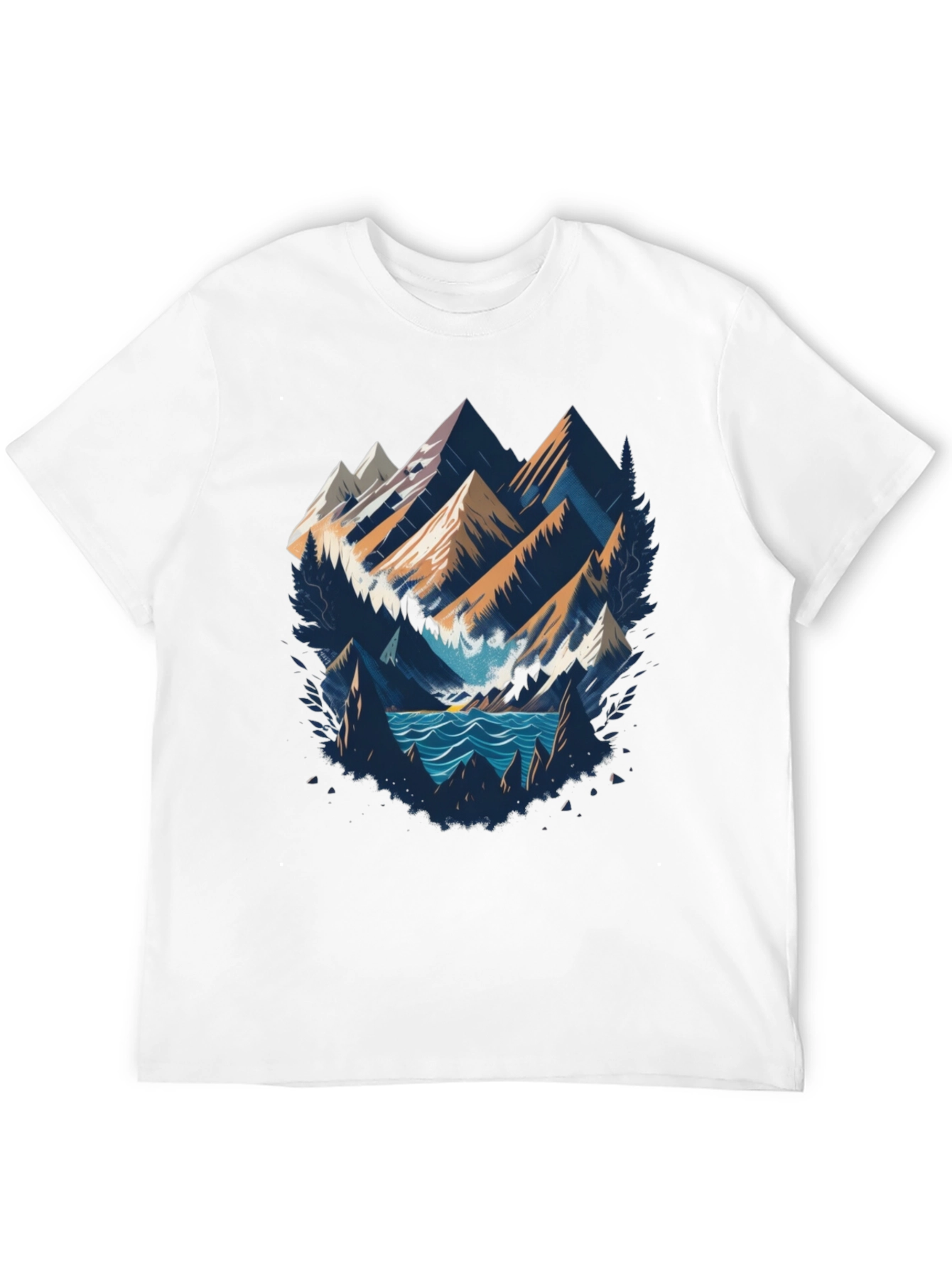 Mountainscape Graphic Tee - Adventure Awaits