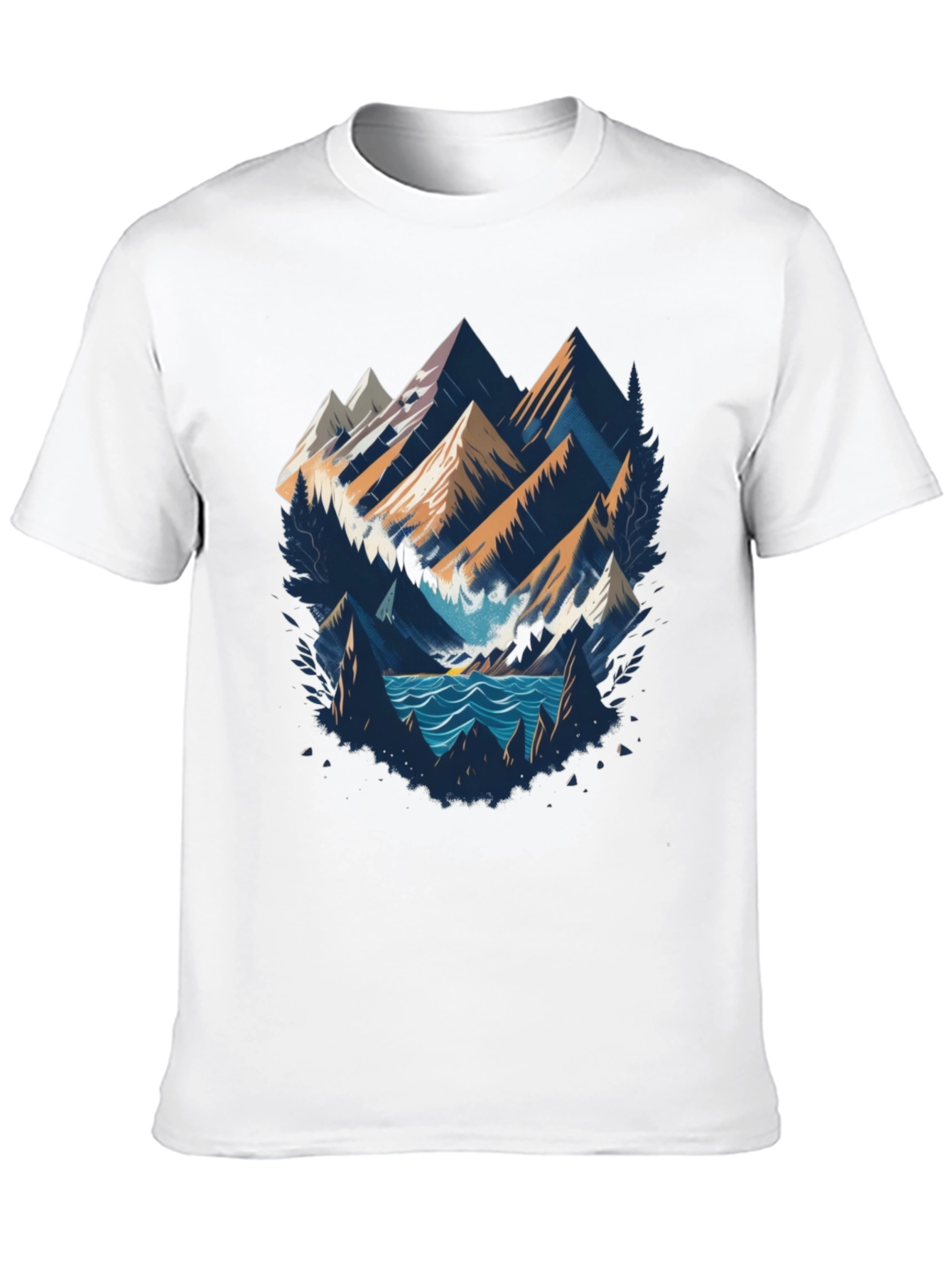Mountainscape Graphic Tee - Adventure Awaits