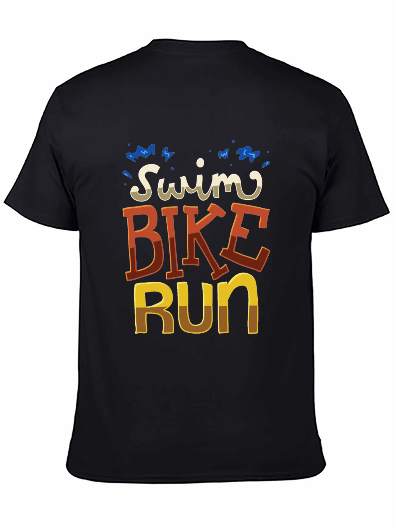 Swim Bike Run Graphic T-Shirt