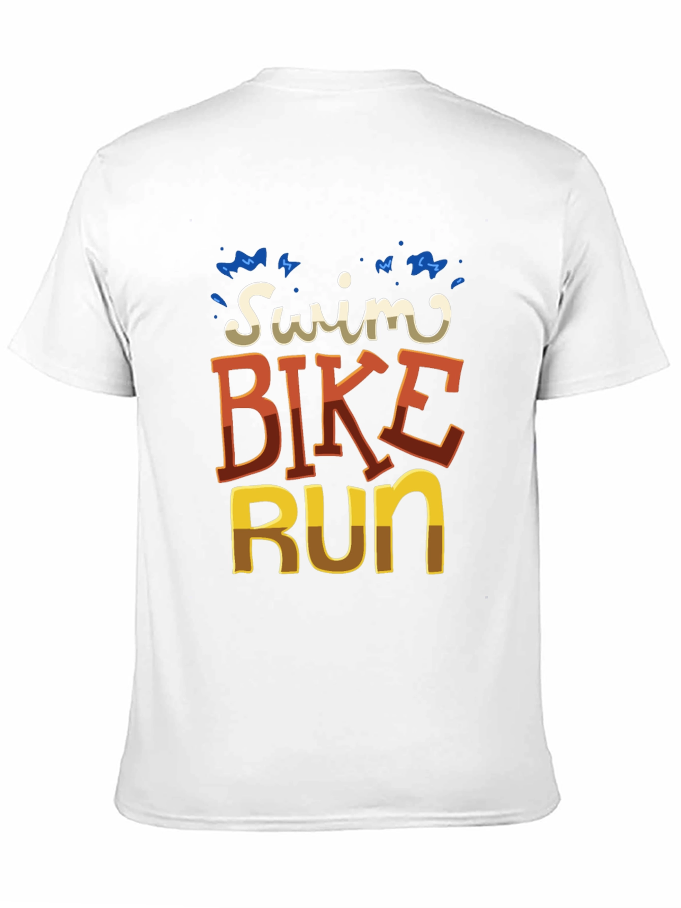 Swim Bike Run Graphic T-Shirt