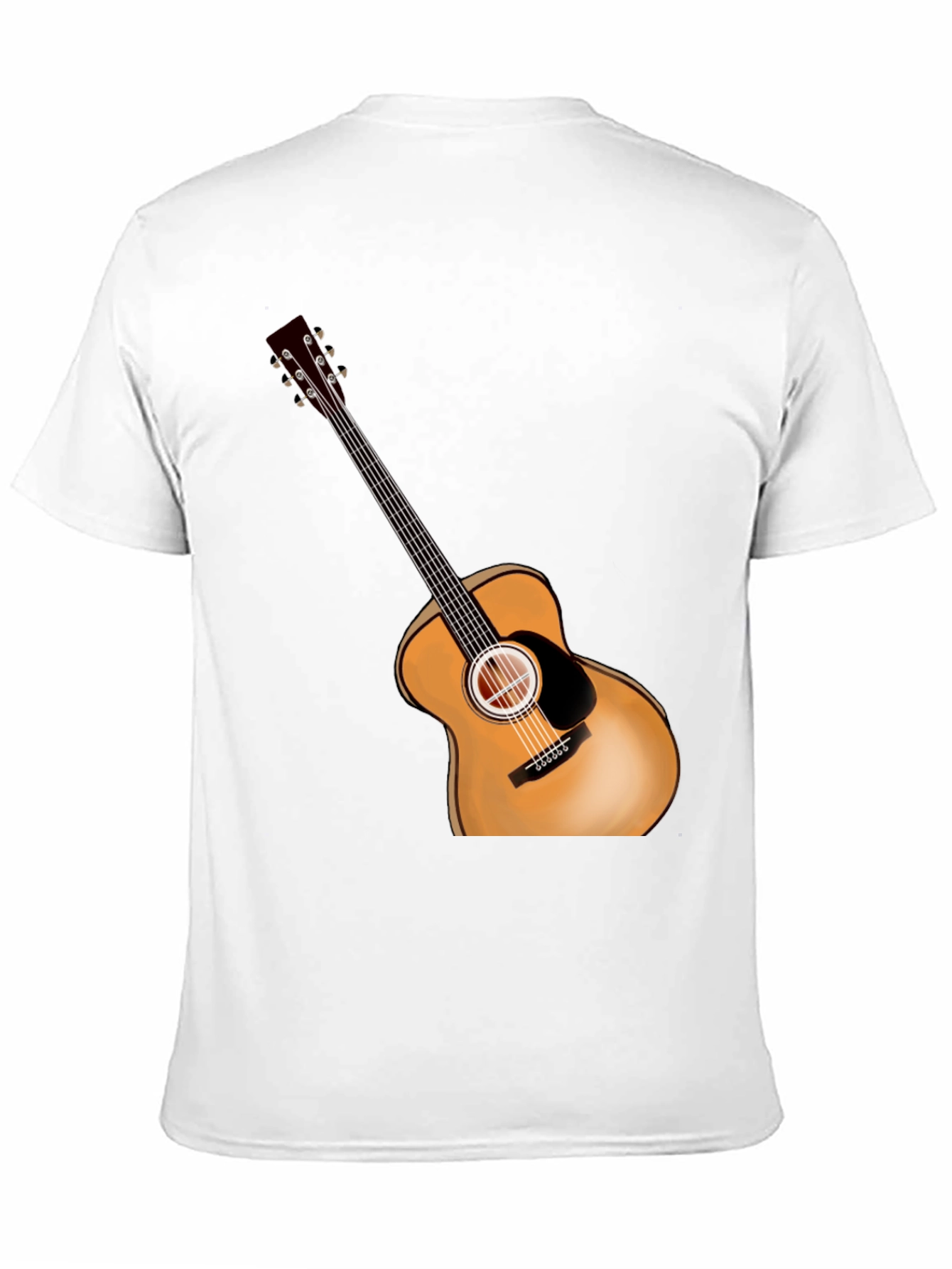 Guitar Graphic Tee - Casual Style