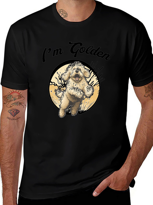 Im Golden T-Shirt - Cute Dog Design