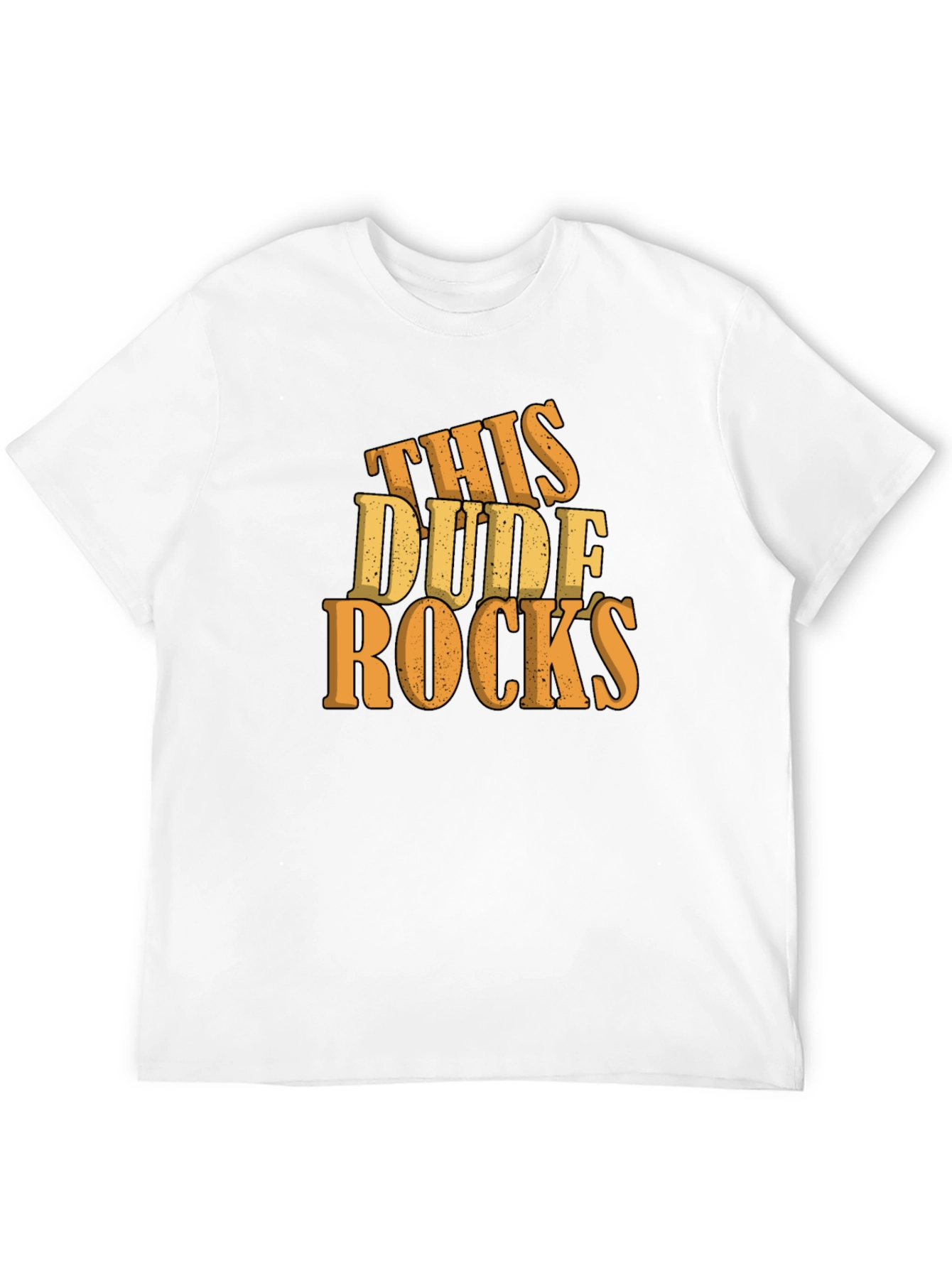 This Dude Rocks Graphic T-Shirt - Stylish Comfort