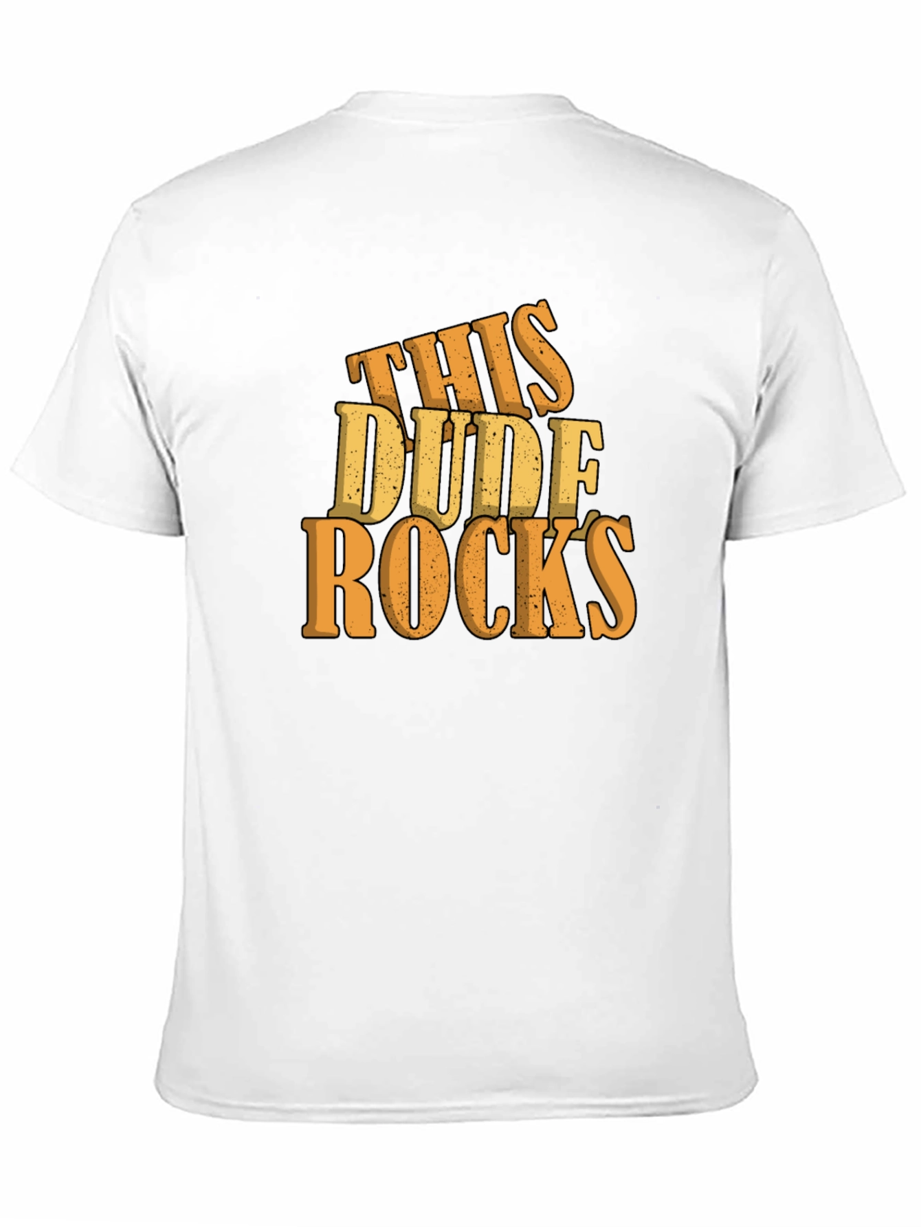 This Dude Rocks Graphic T-Shirt - Stylish Comfort