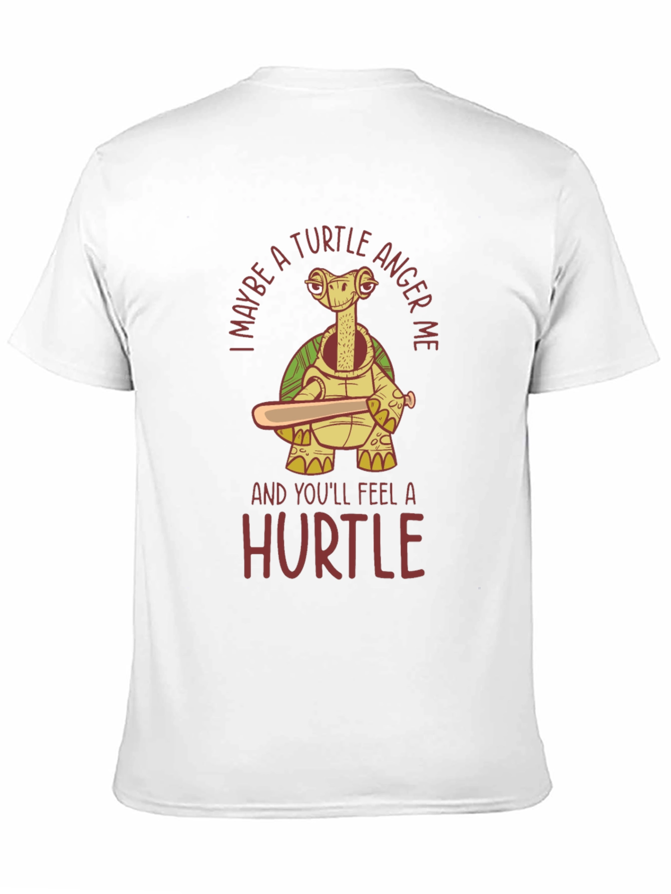 Turtle Anger Funny Graphic T-Shirt