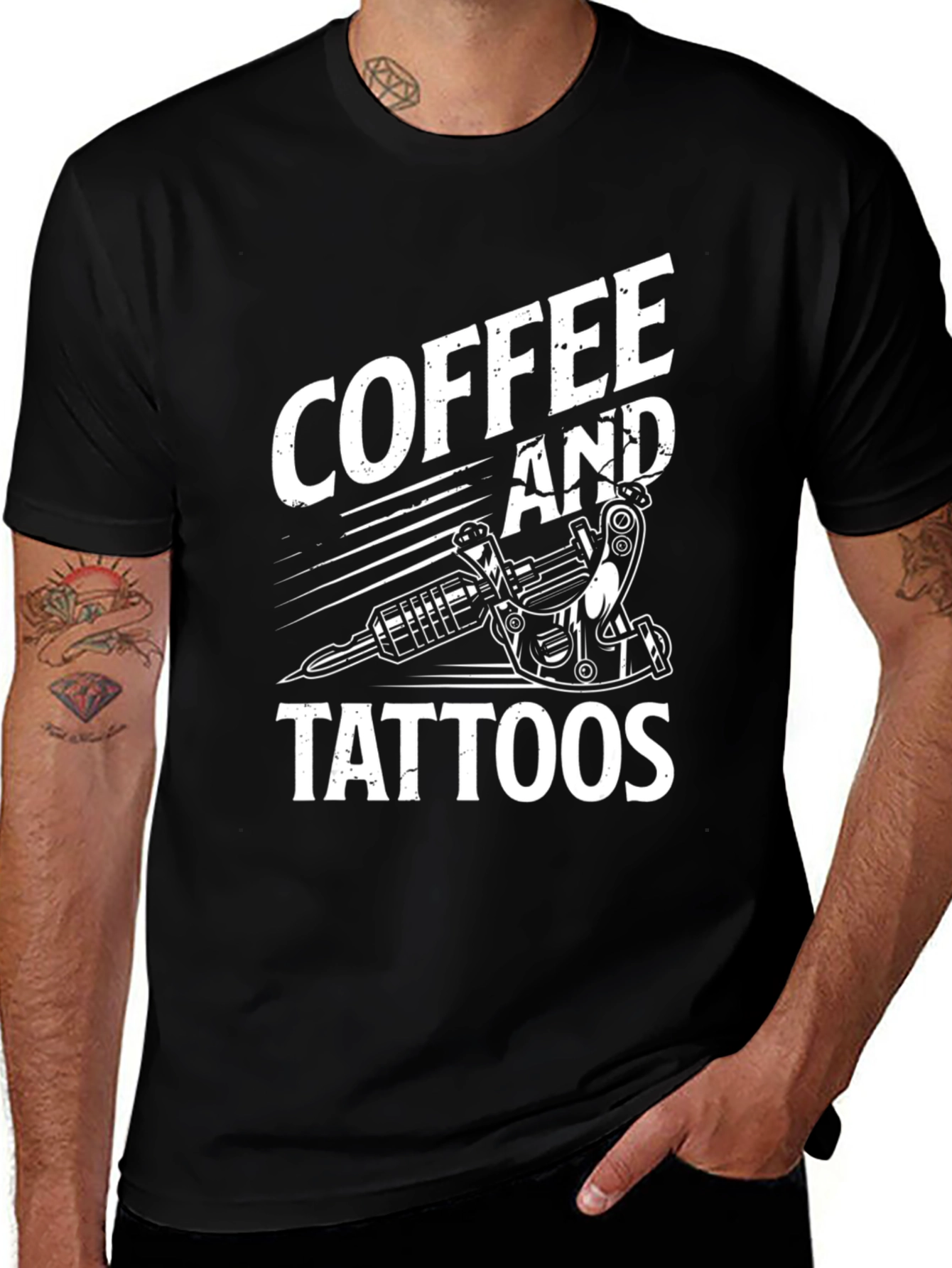 Coffee and Tattoos Graphic Tee