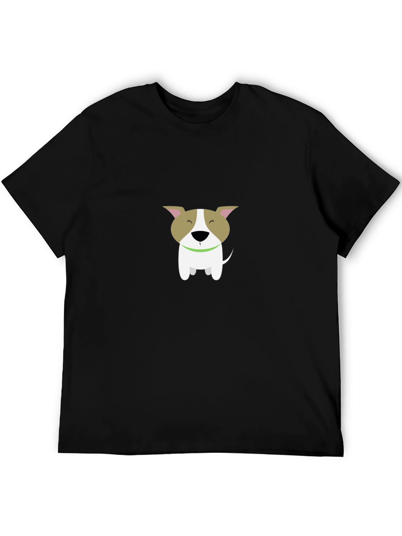 Dog Graphic Black T-Shirt