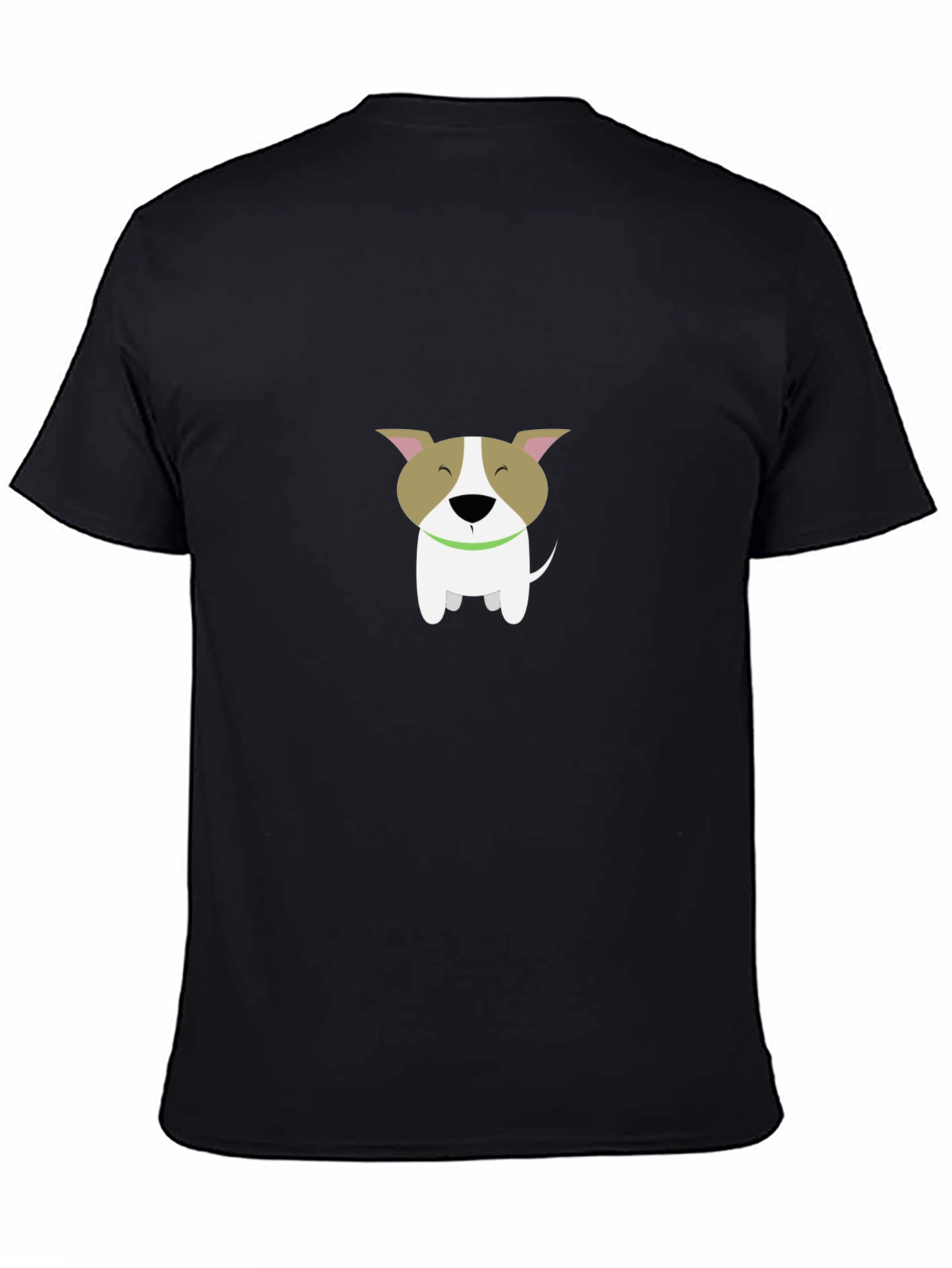 Dog Graphic Black T-Shirt