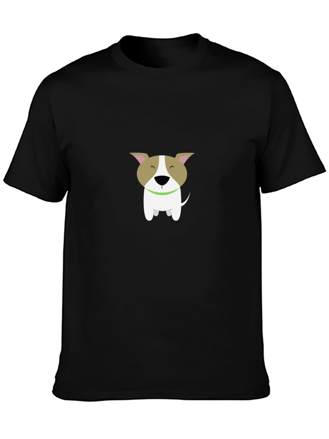 Dog Graphic Black T-Shirt