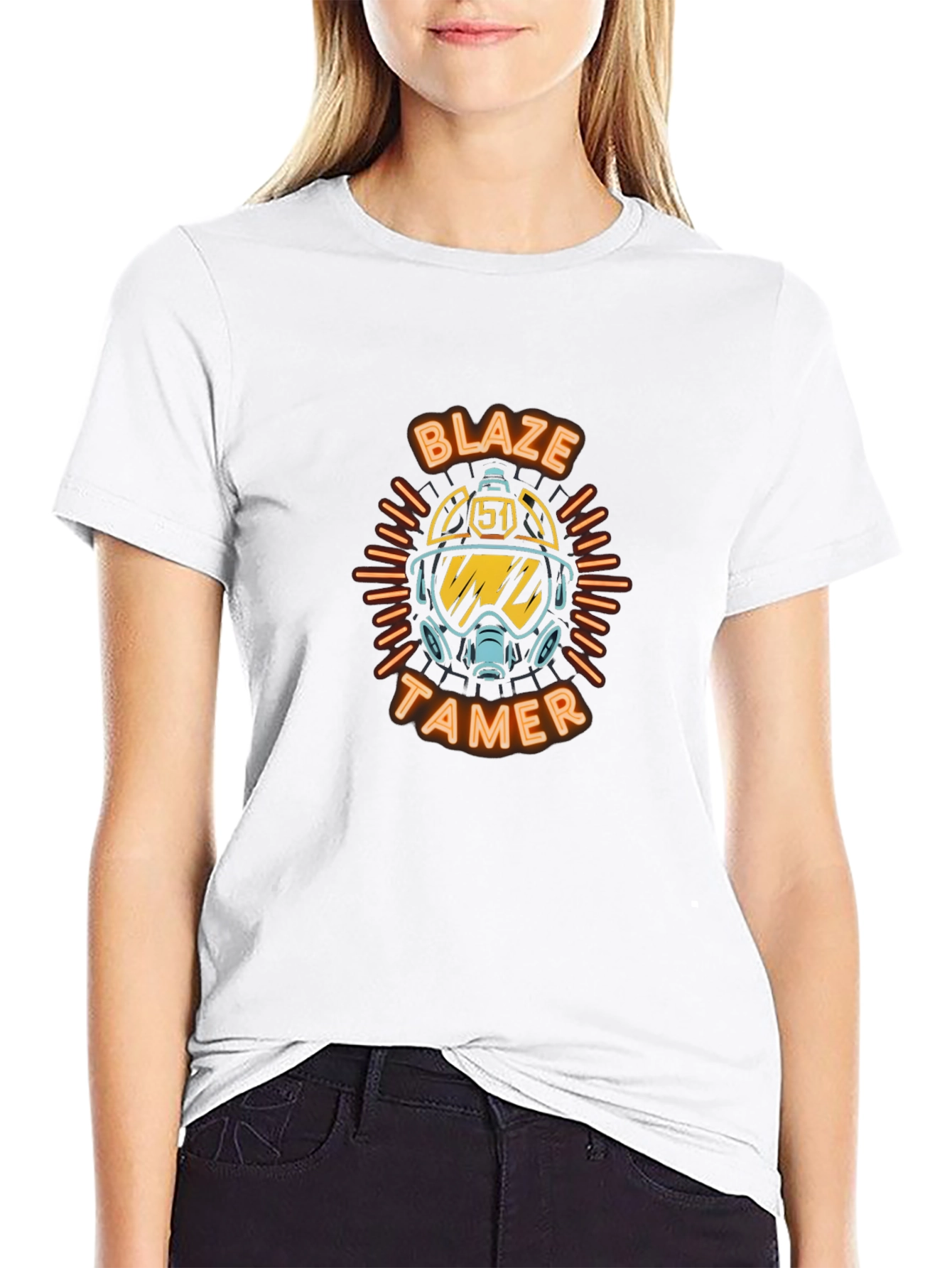 Blaze Tamer Graphic T-Shirt - Firefighter Style