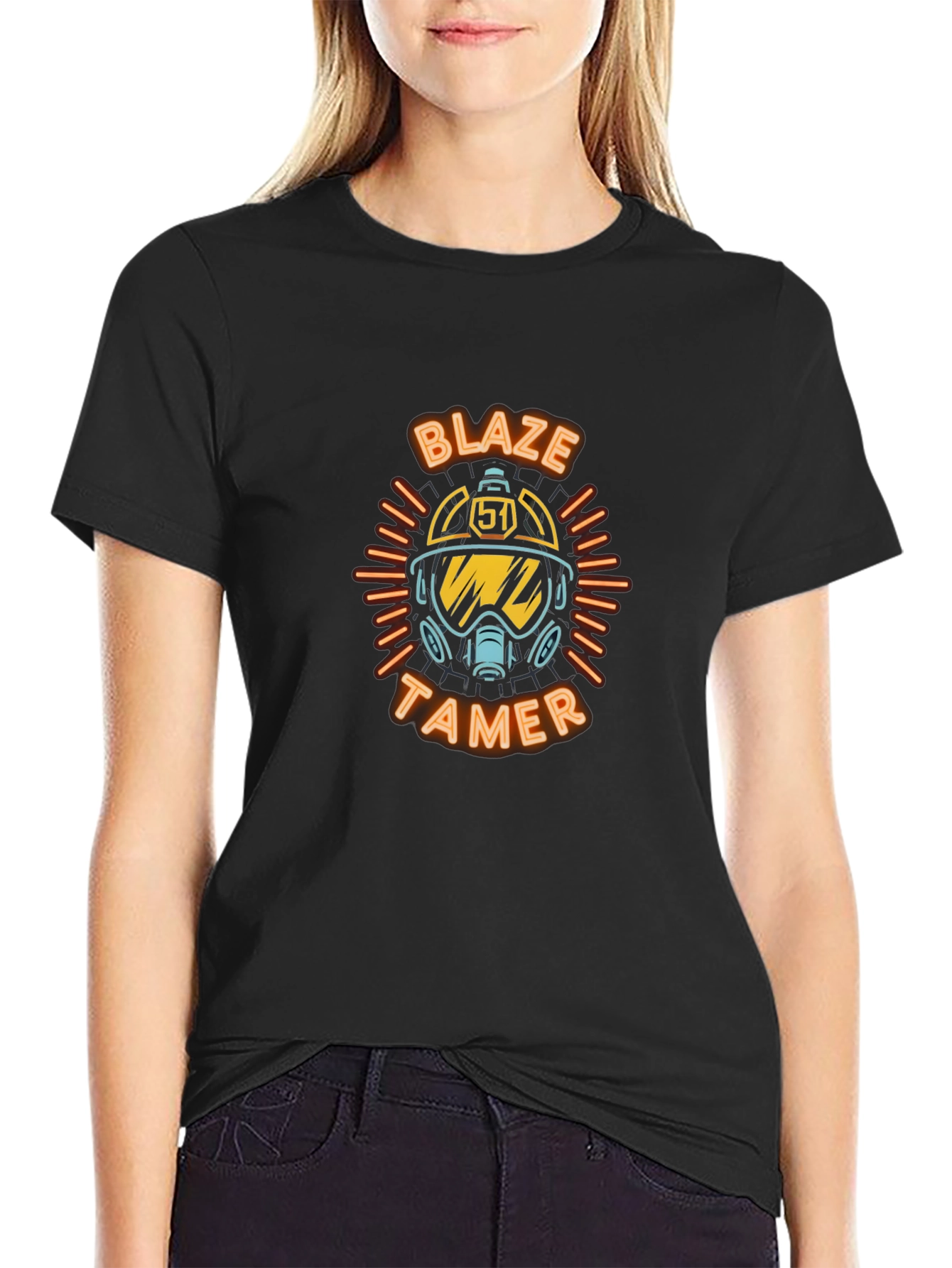 Blaze Tamer Graphic T-Shirt - Firefighter Style