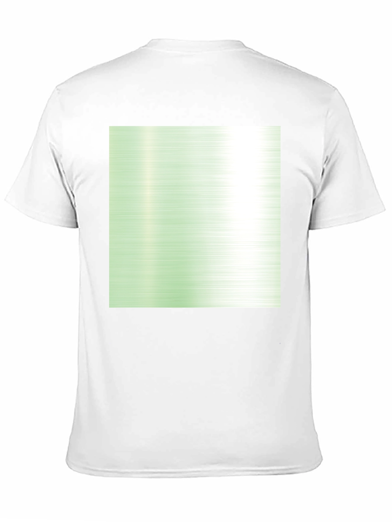 Trendy Black T-Shirt with Gradient Design