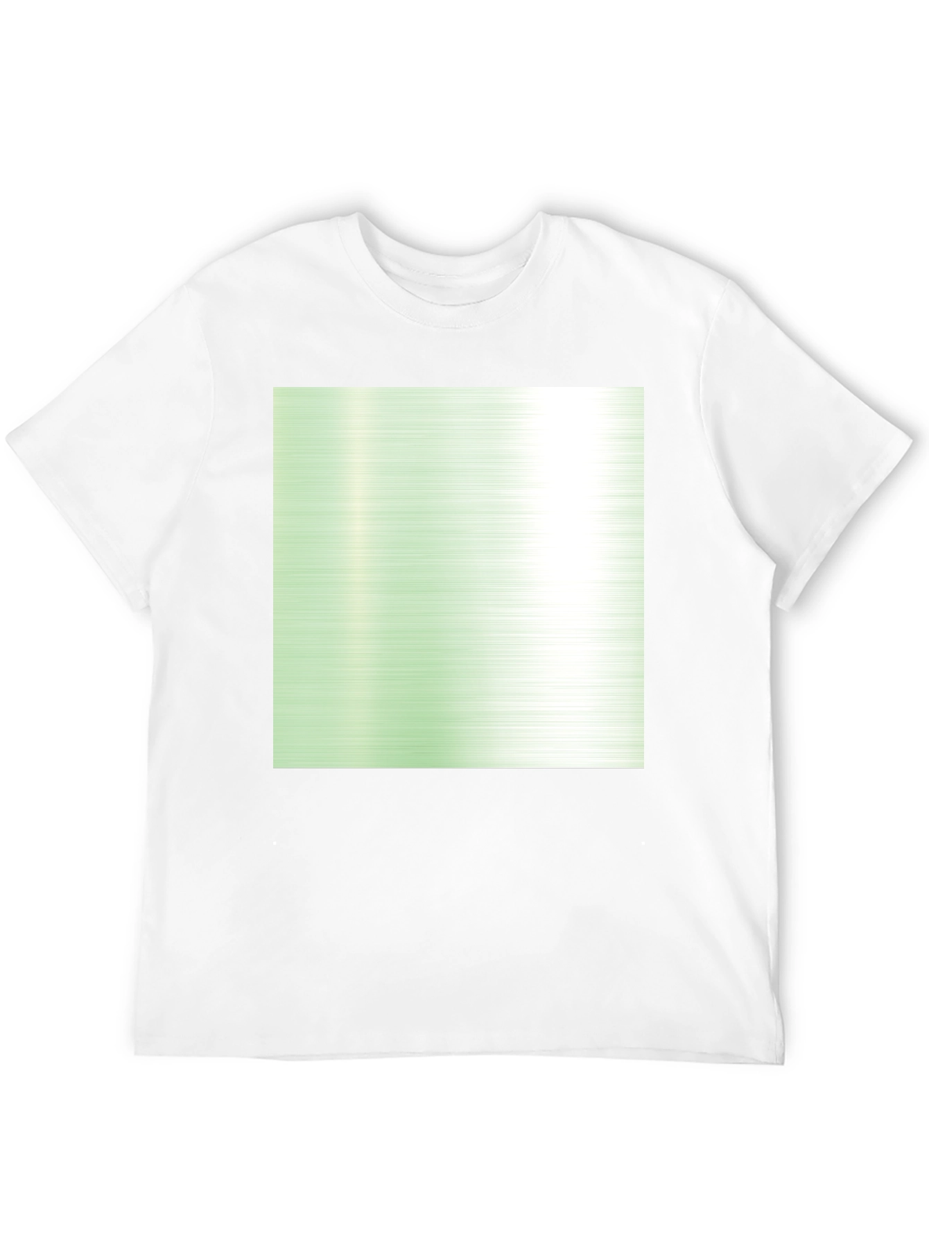Trendy Black T-Shirt with Gradient Design