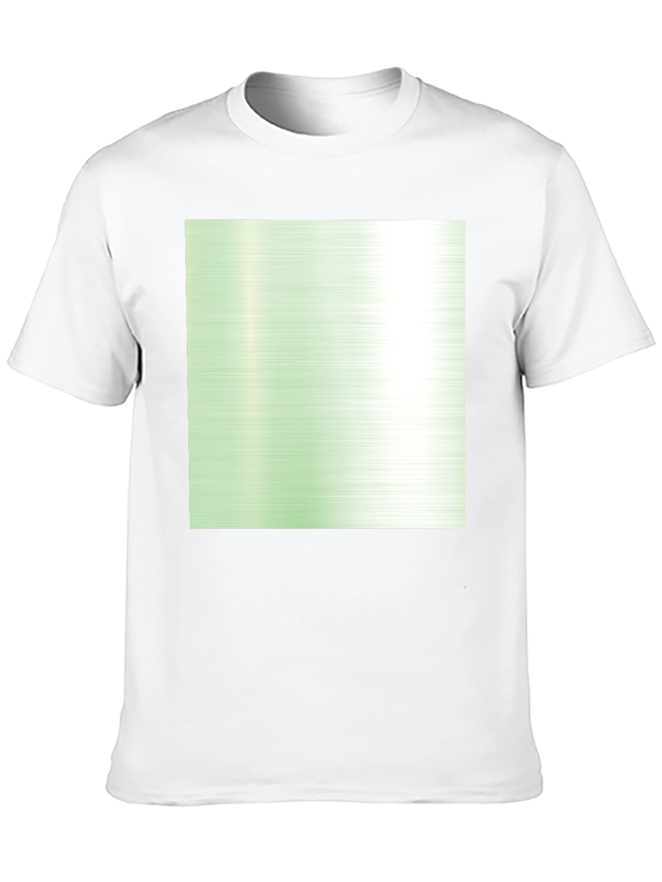 Trendy Black T-Shirt with Gradient Design