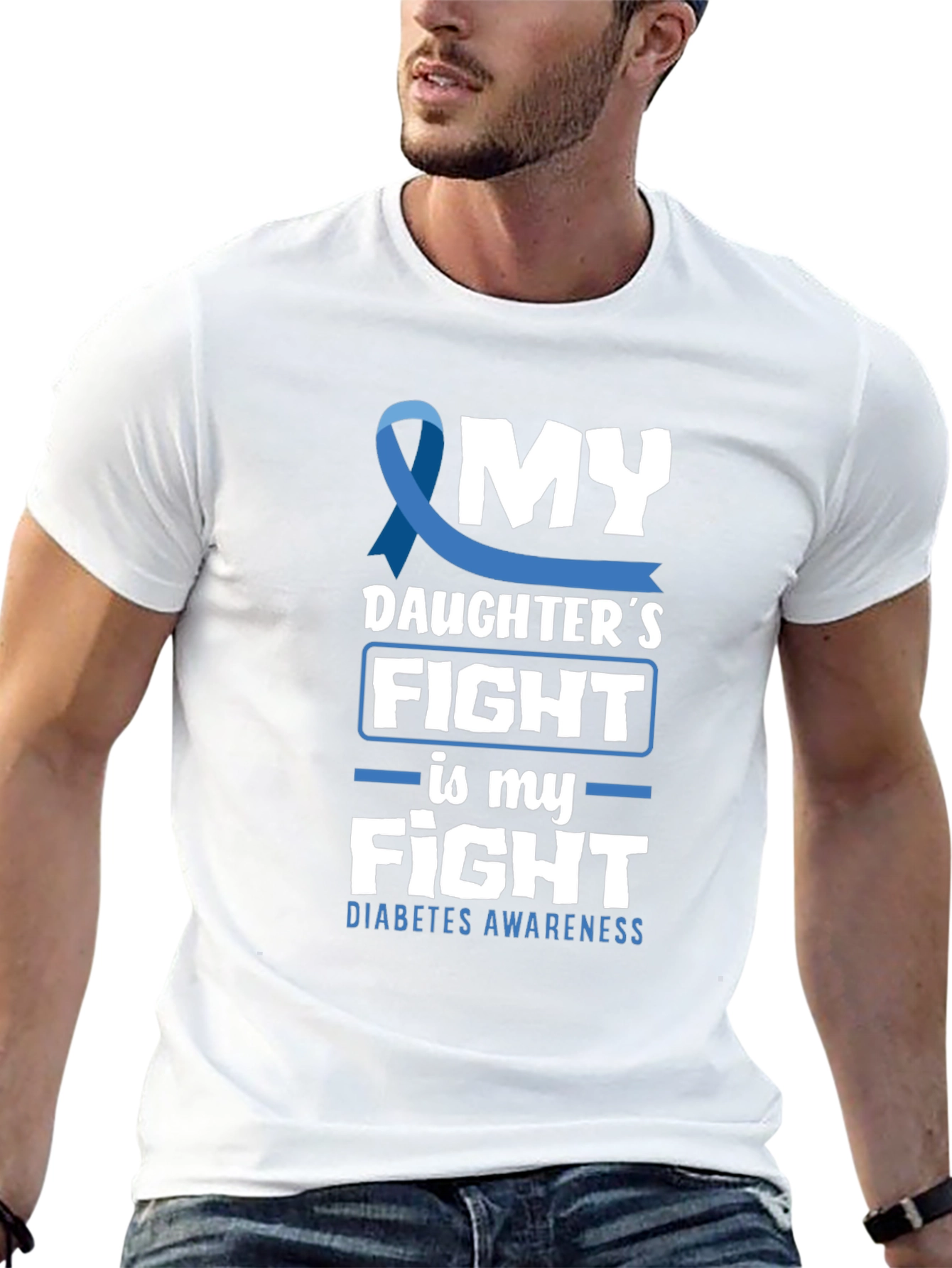 Diabetes Awareness T-Shirt: My Daughters Fight