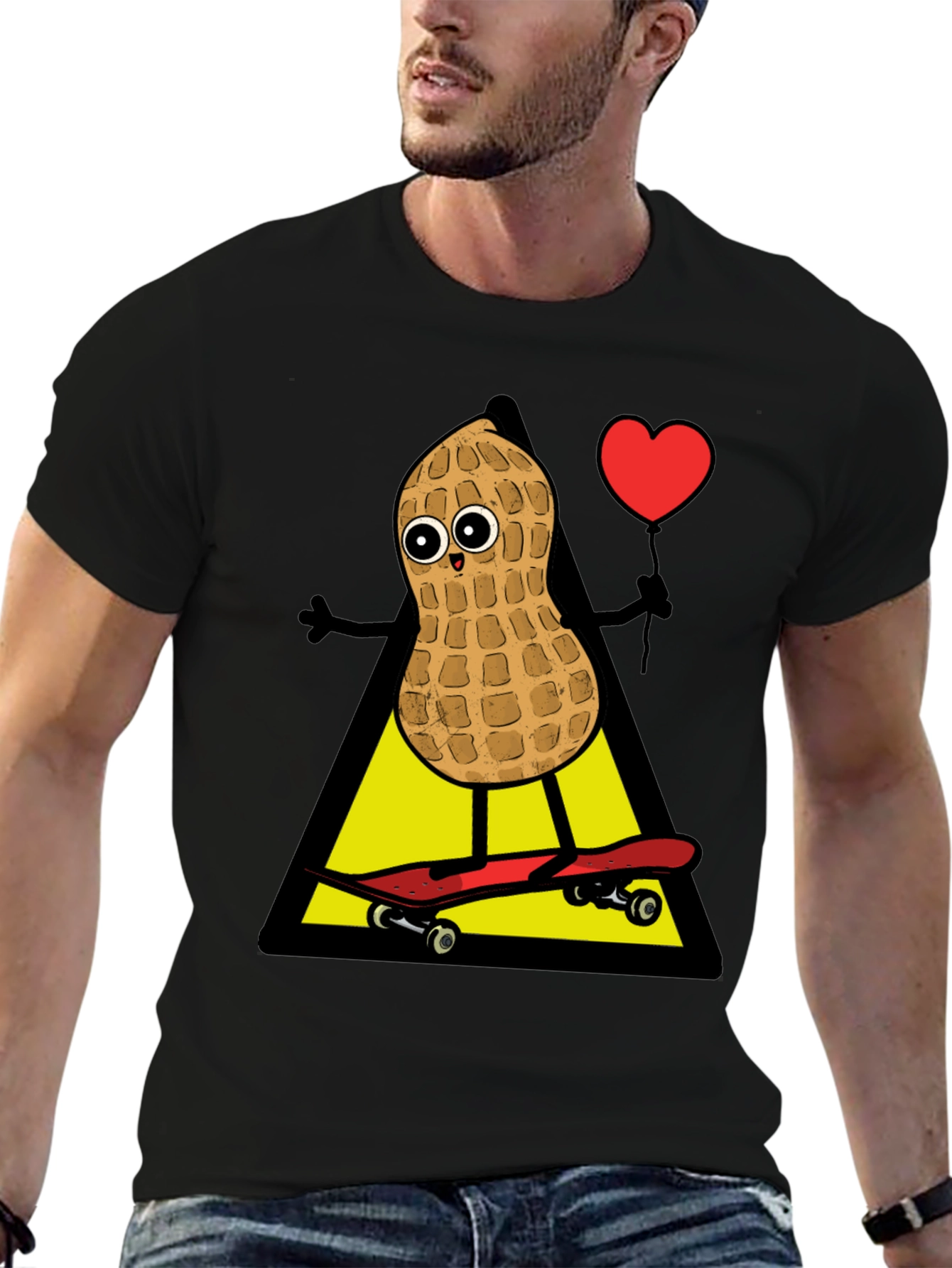 Peanut Skateboarder Graphic Tee