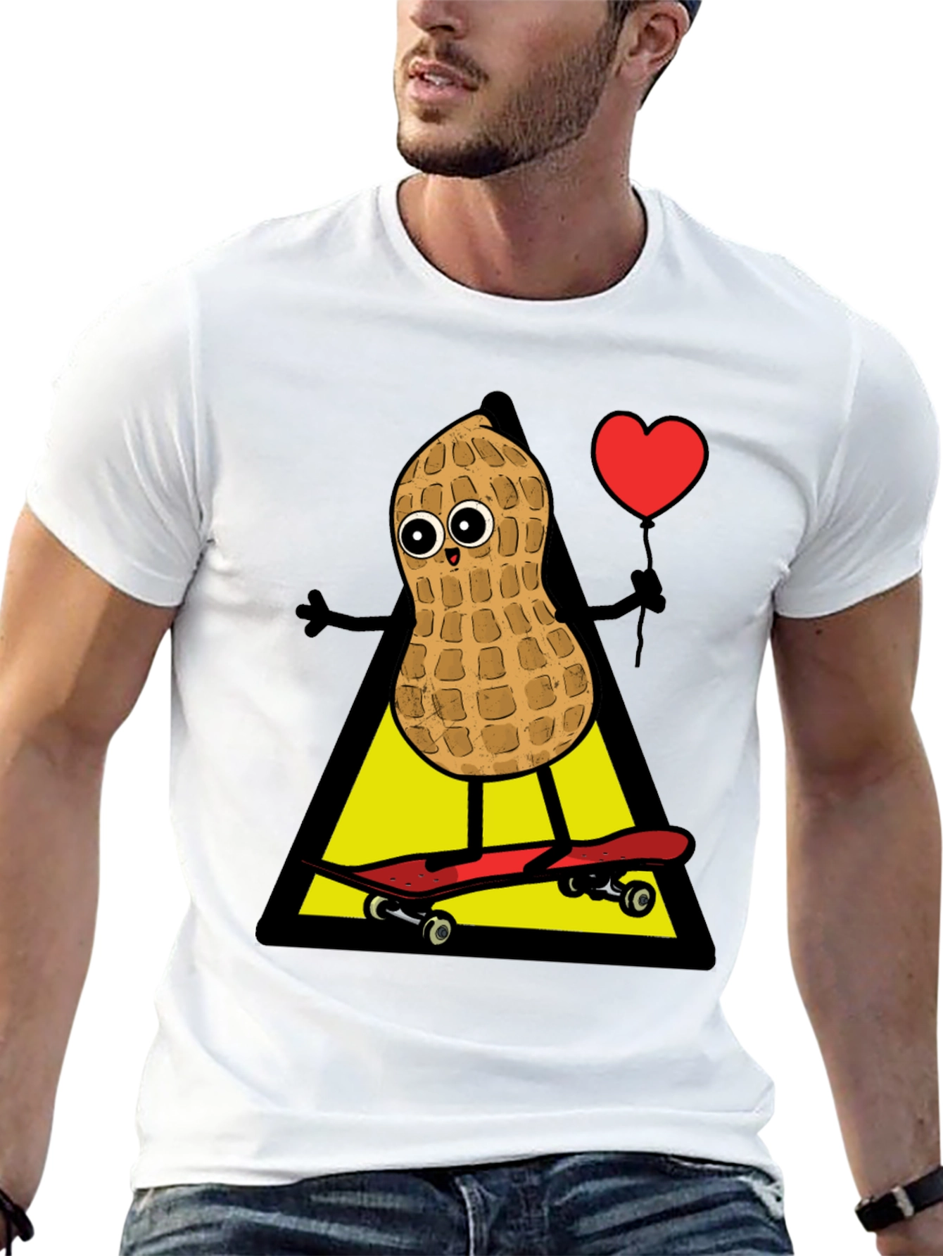 Peanut Skateboarder Graphic Tee