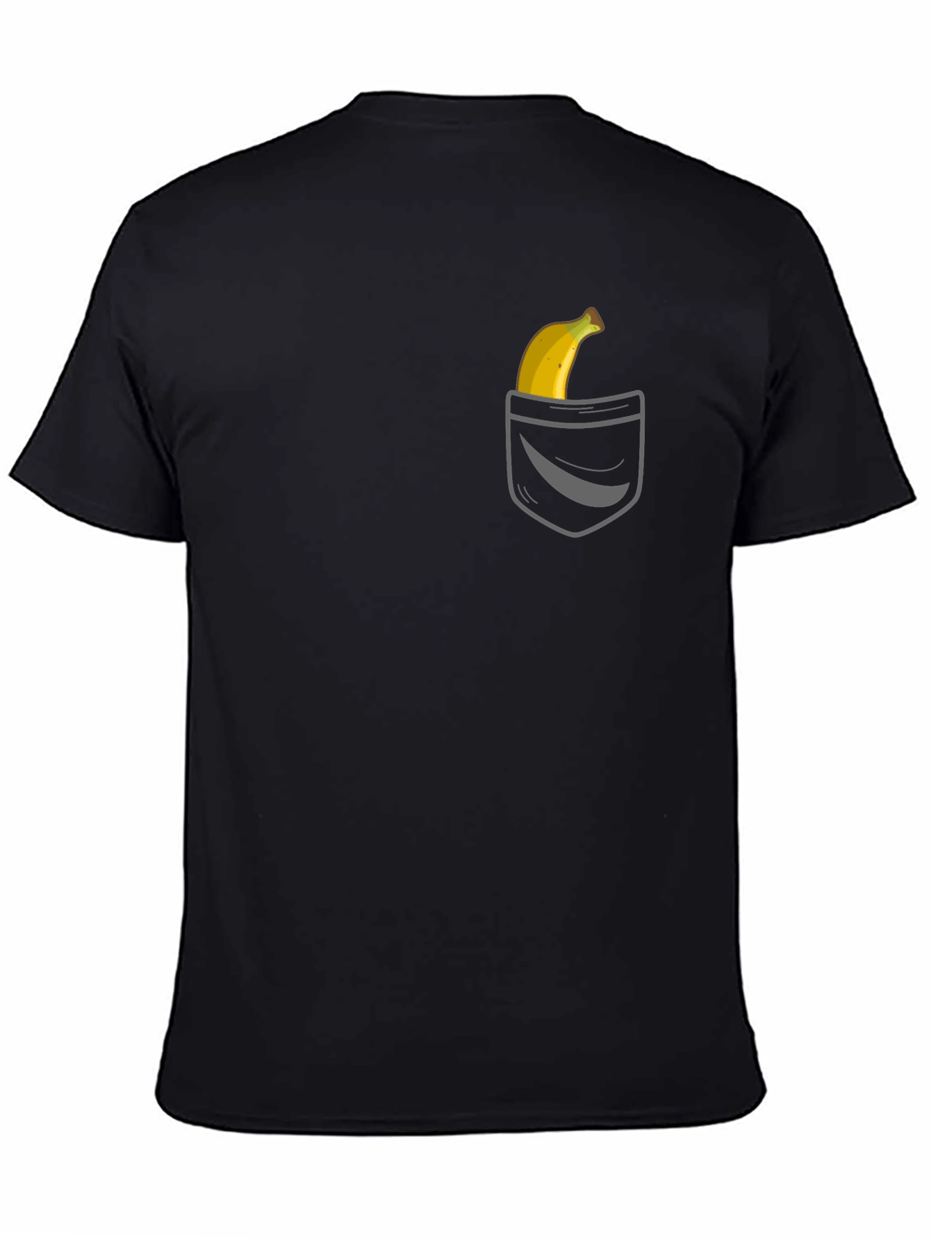 Banana Pocket Graphic Tee - Quirky Style