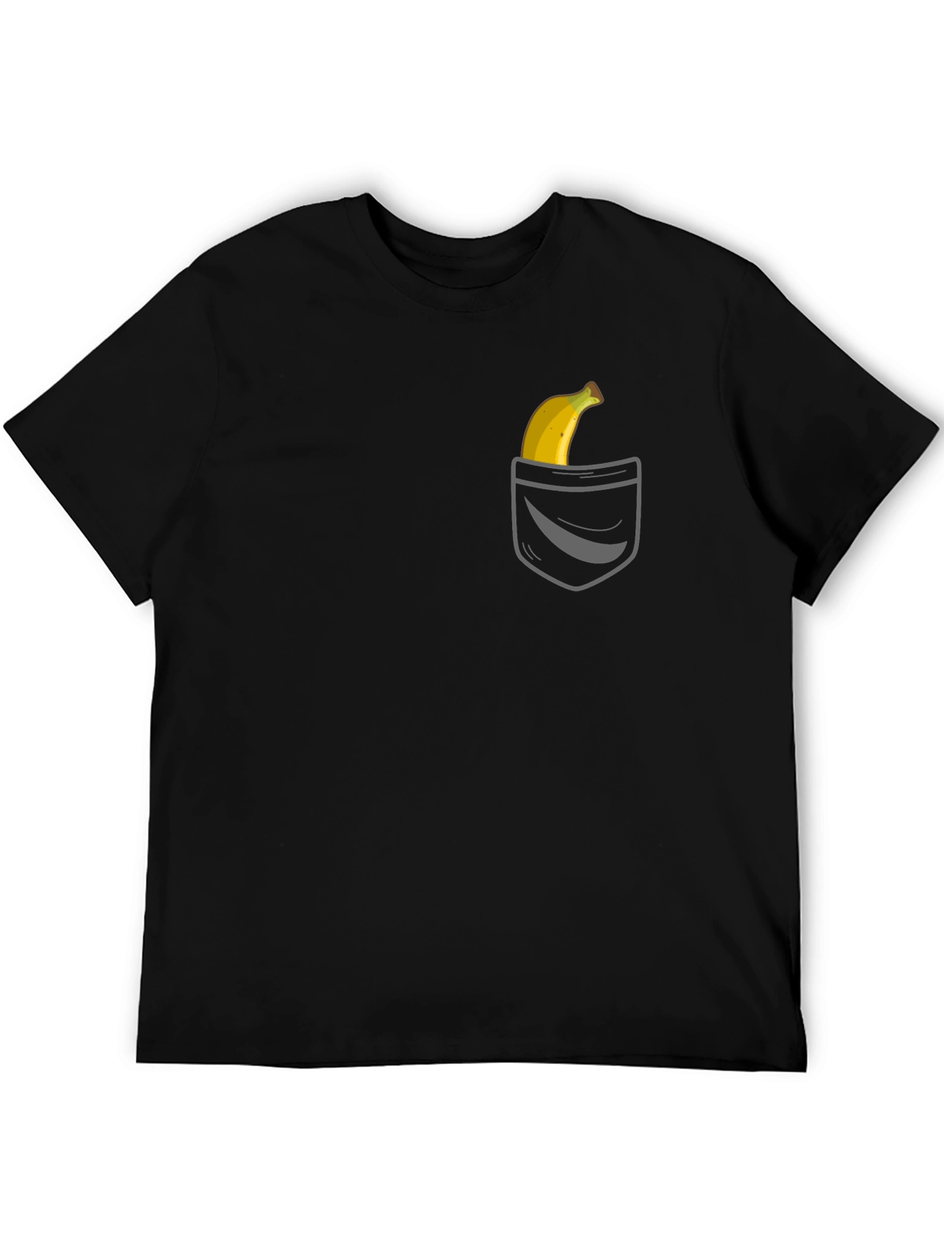 Banana Pocket Graphic Tee - Quirky Style