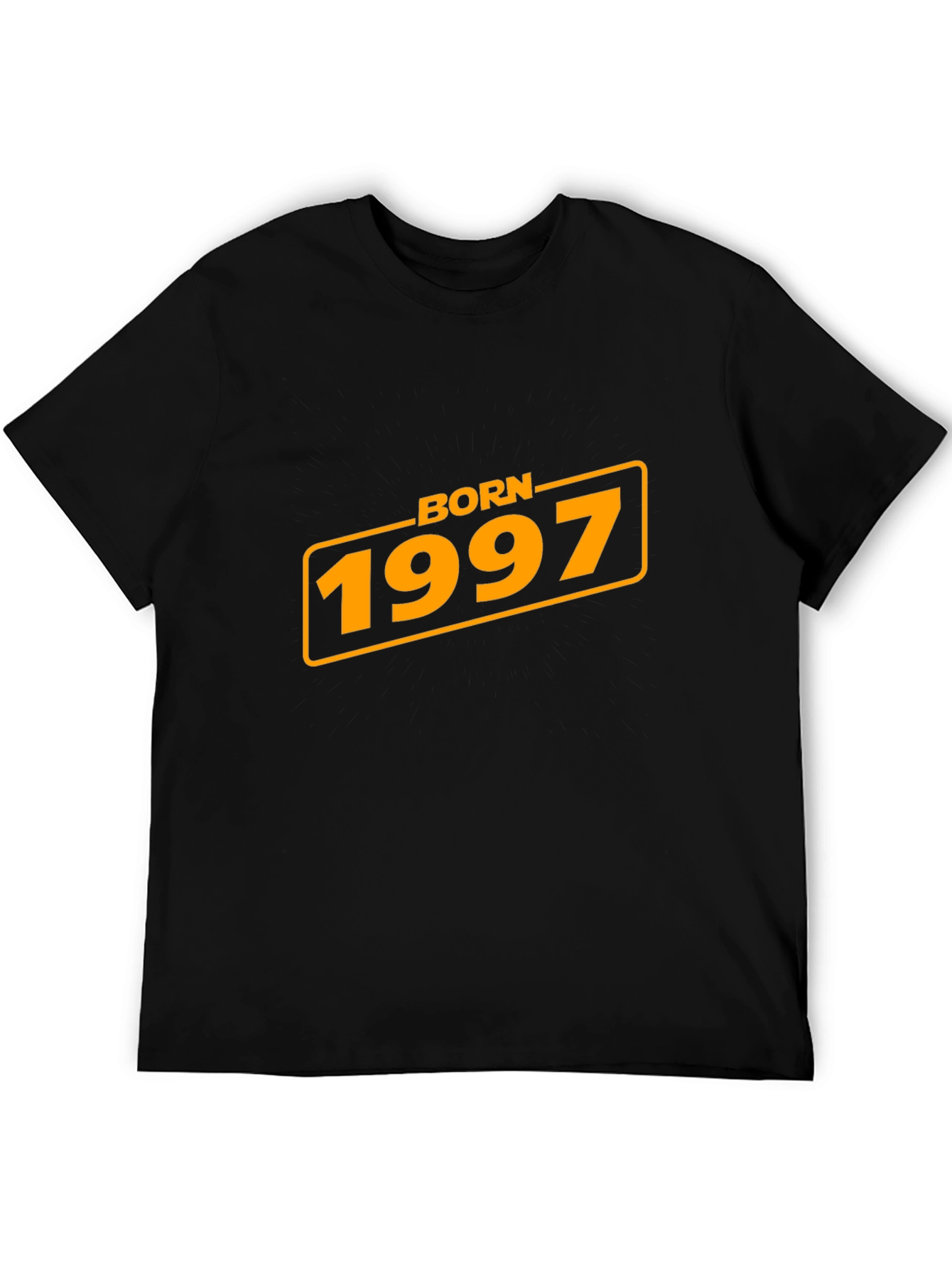 Born in 1997 Black Graphic Tee