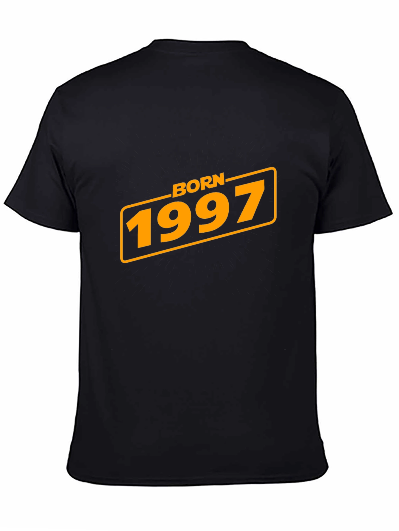 Born in 1997 Black Graphic Tee