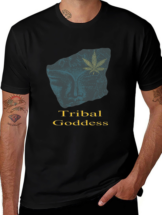 Tribal Goddess Graphic T-Shirt - Modern Urban Style