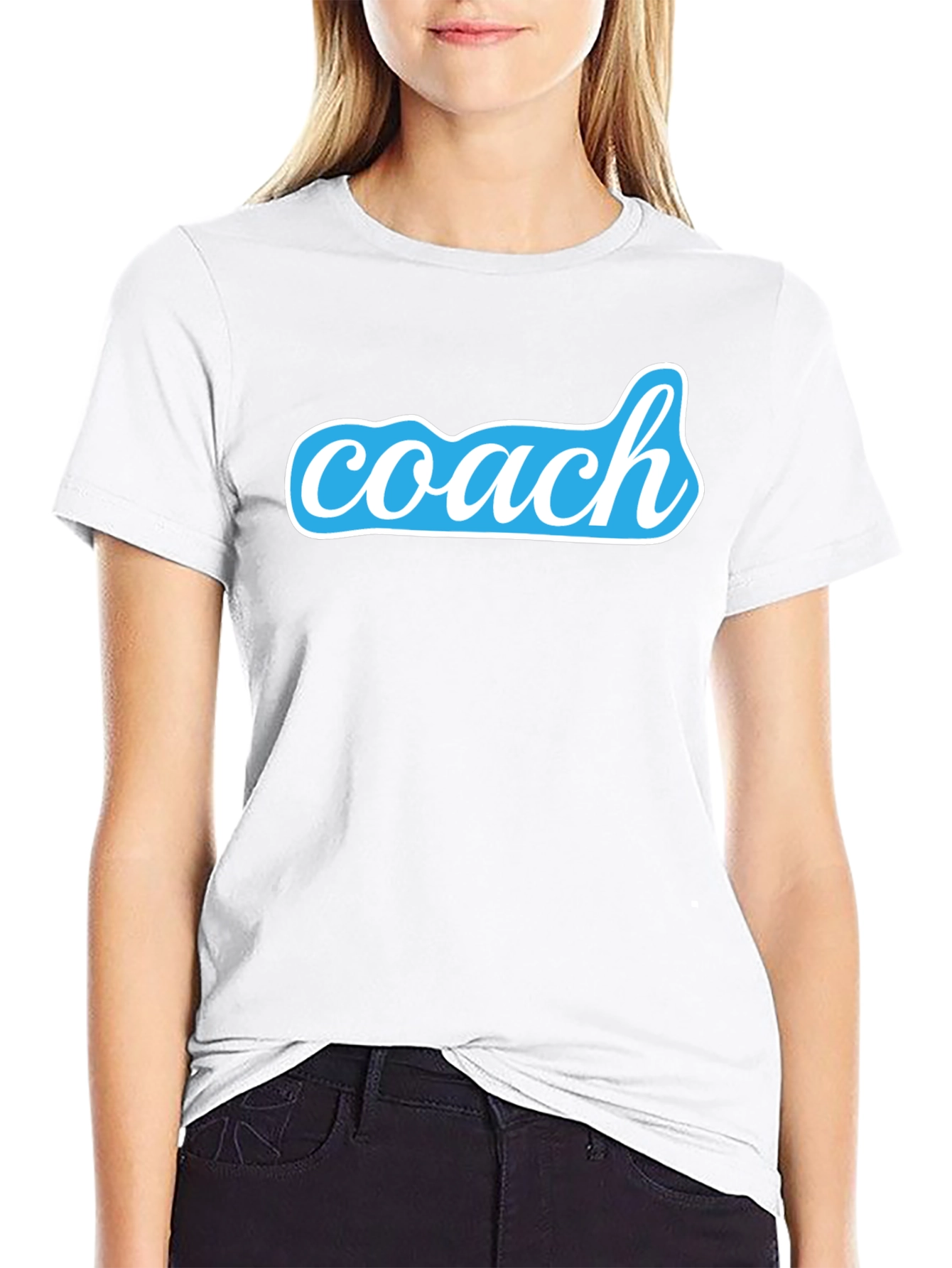 Coach Script T-Shirt