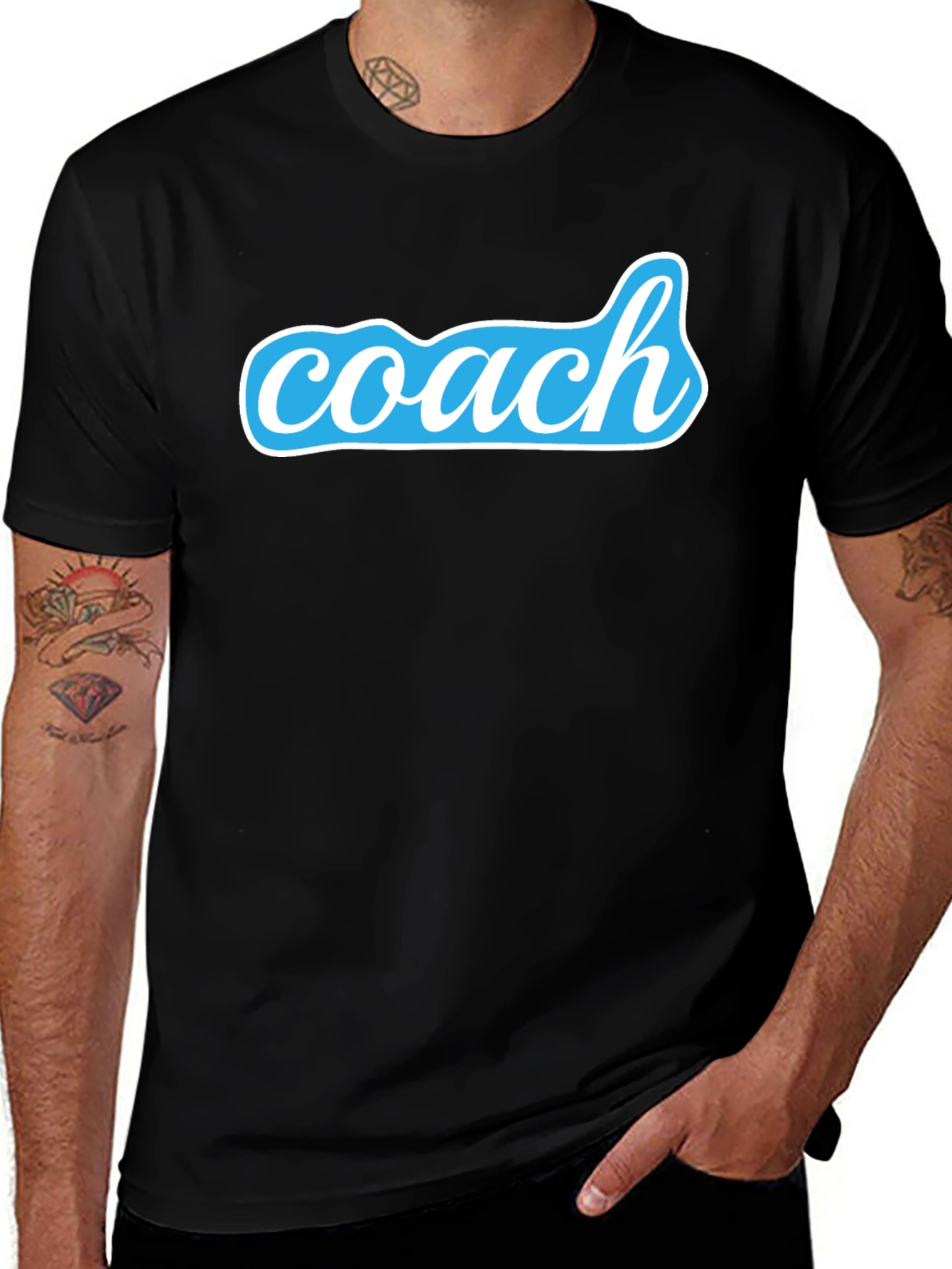 Coach Script T-Shirt